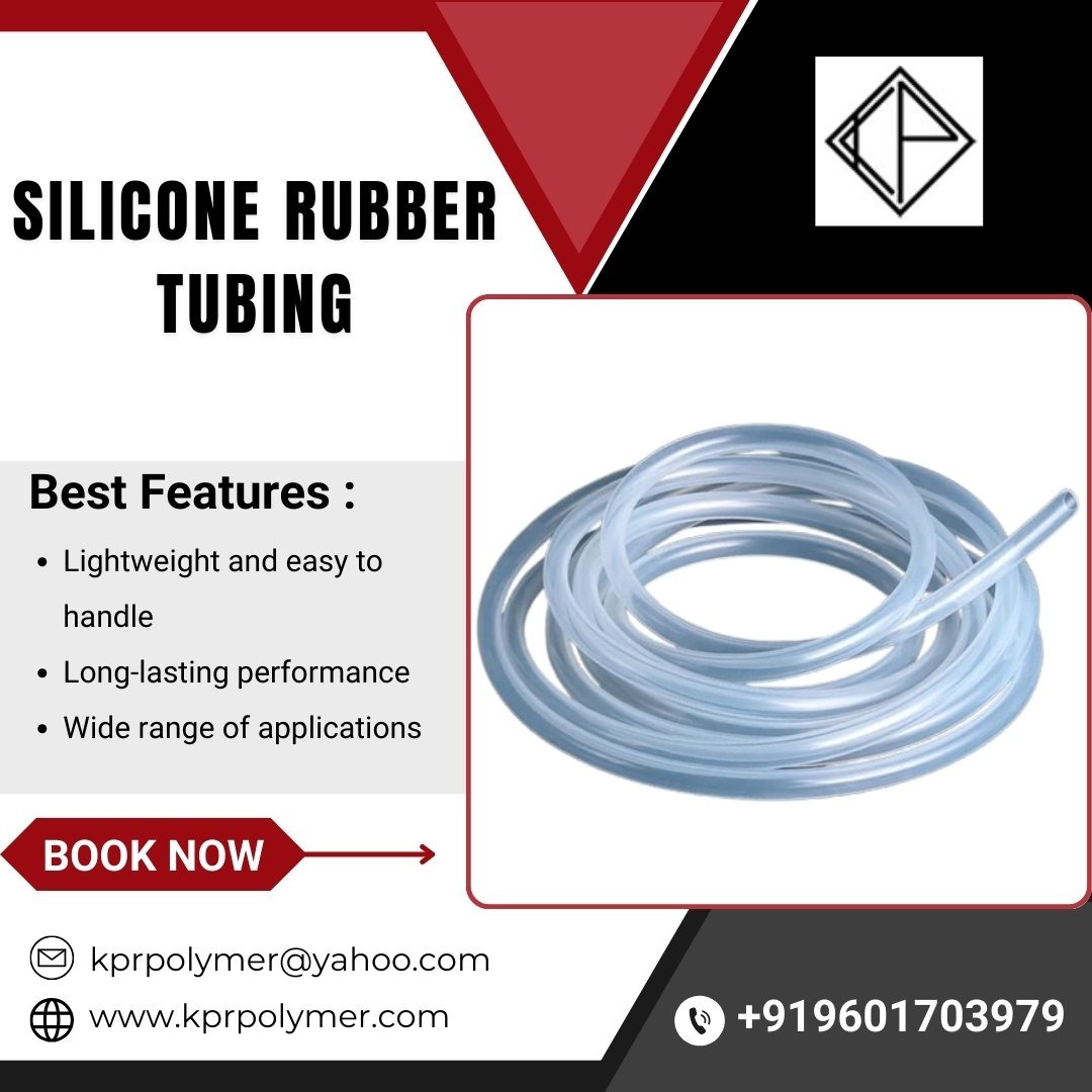 KP Rubber & Polymer Facebook ad: High-Quality Silicone & Rubber Products for Your Business!