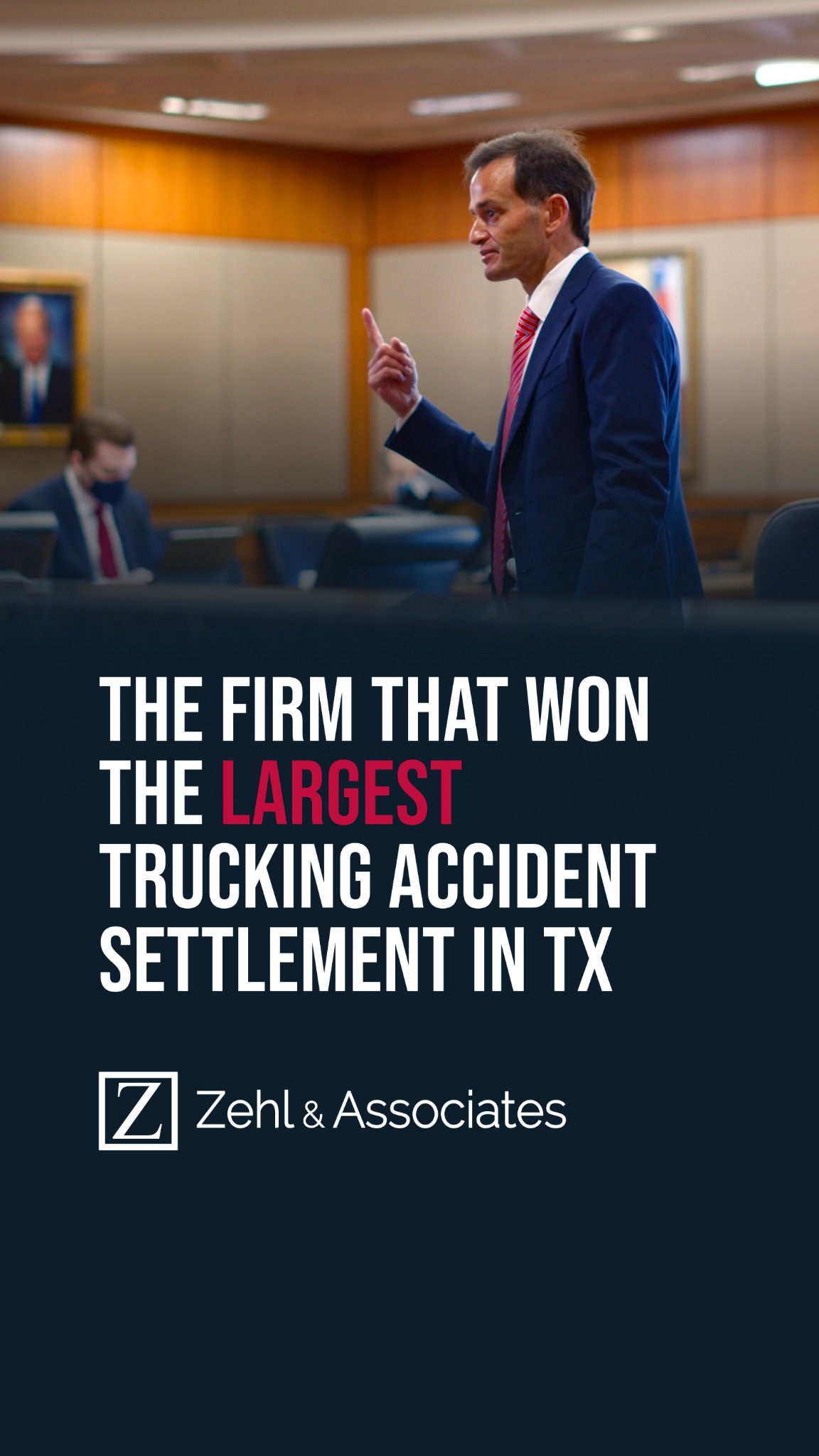 Zehl & Associates, Injury & Accident Lawyers Facebook ad