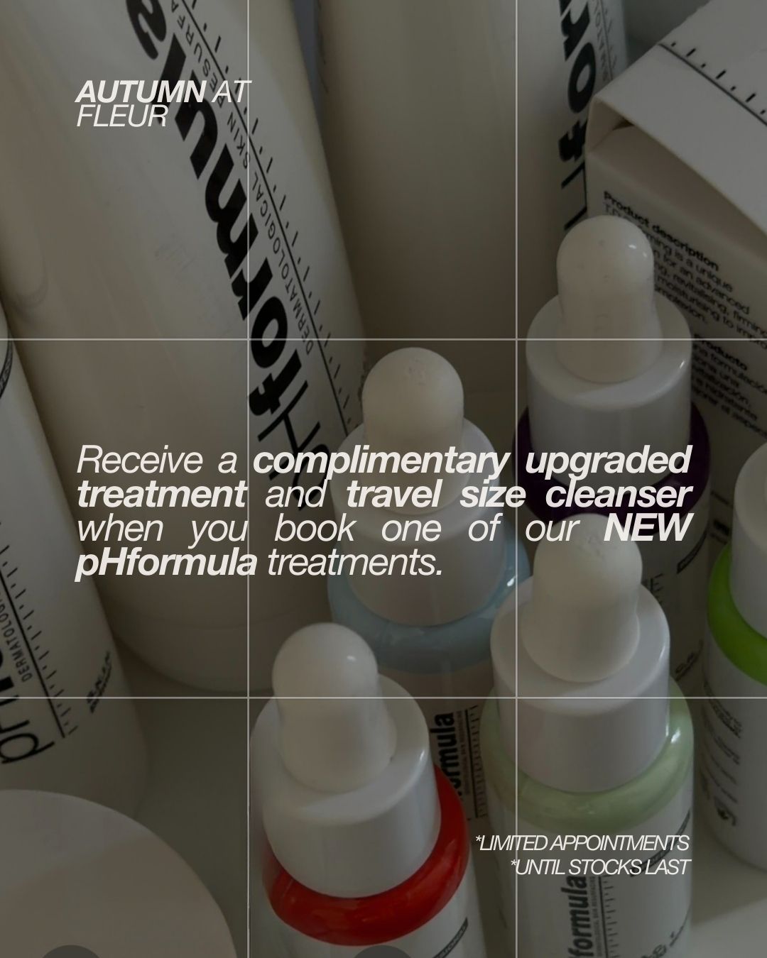 Fleur Skin & Wellness Facebook ad: Struggling with pigmentation, breakouts or uneven skin…