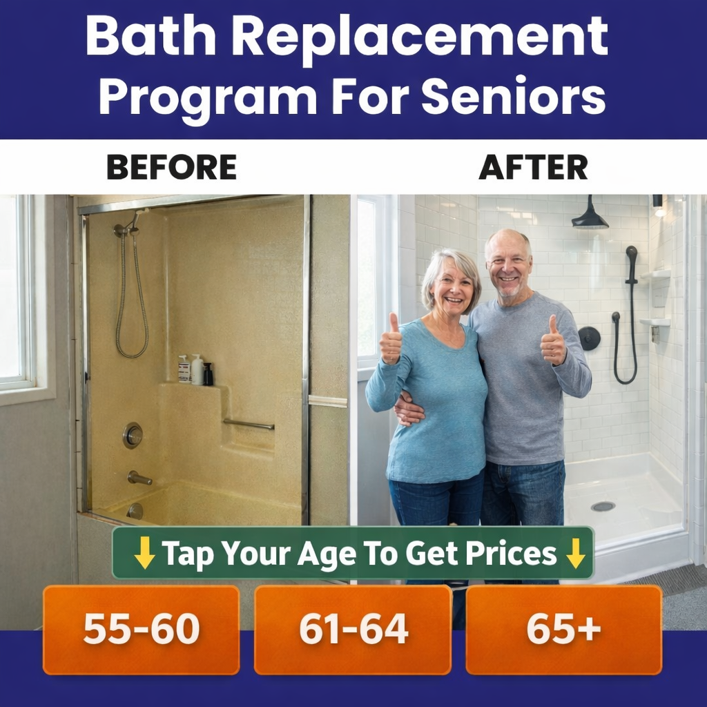 Allied Home Pros Facebook ad: Seniors Save Thousands On A Bath Remodel