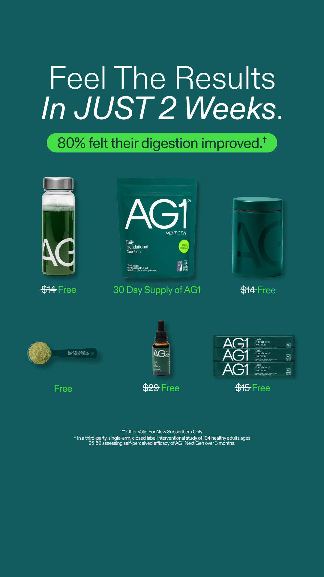 AG1 by Athletic Greens Facebook ad