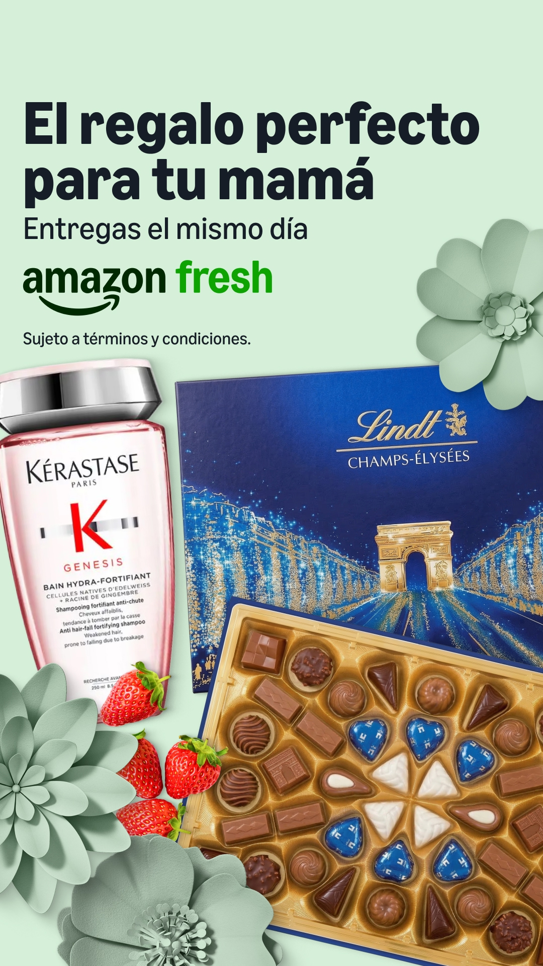Amazon Fresh ES Facebook ad