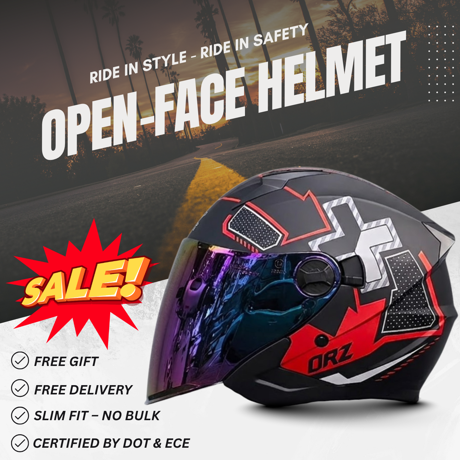 BikerZonez Global Facebook ad