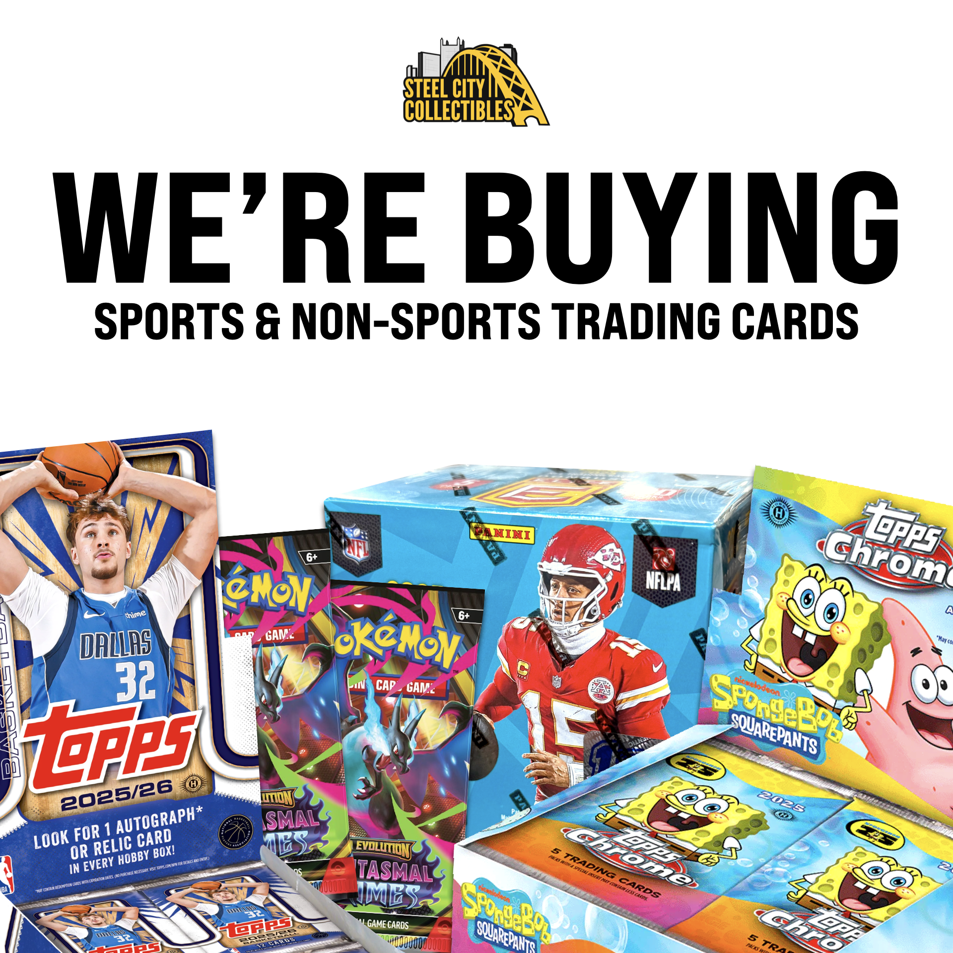 Steel City Collectibles Facebook ad