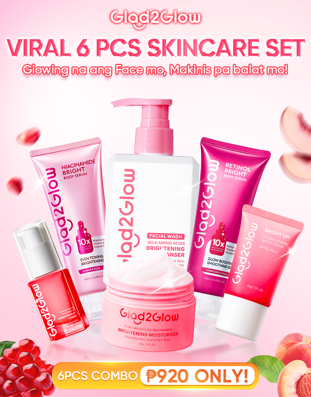 Glad2Glow'Philippines Facebook ad