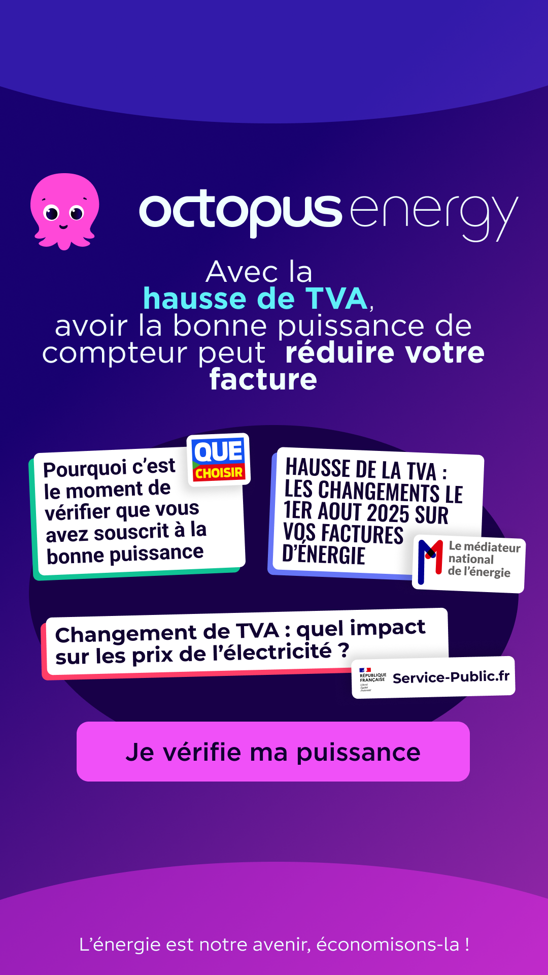 Octopus Energy Facebook ad
