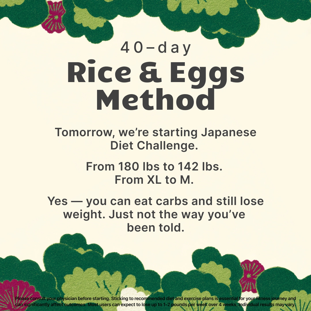 Japanese Diet Plan Facebook ad