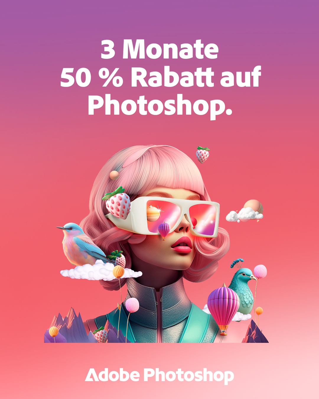 Adobe Photoshop Facebook ad
