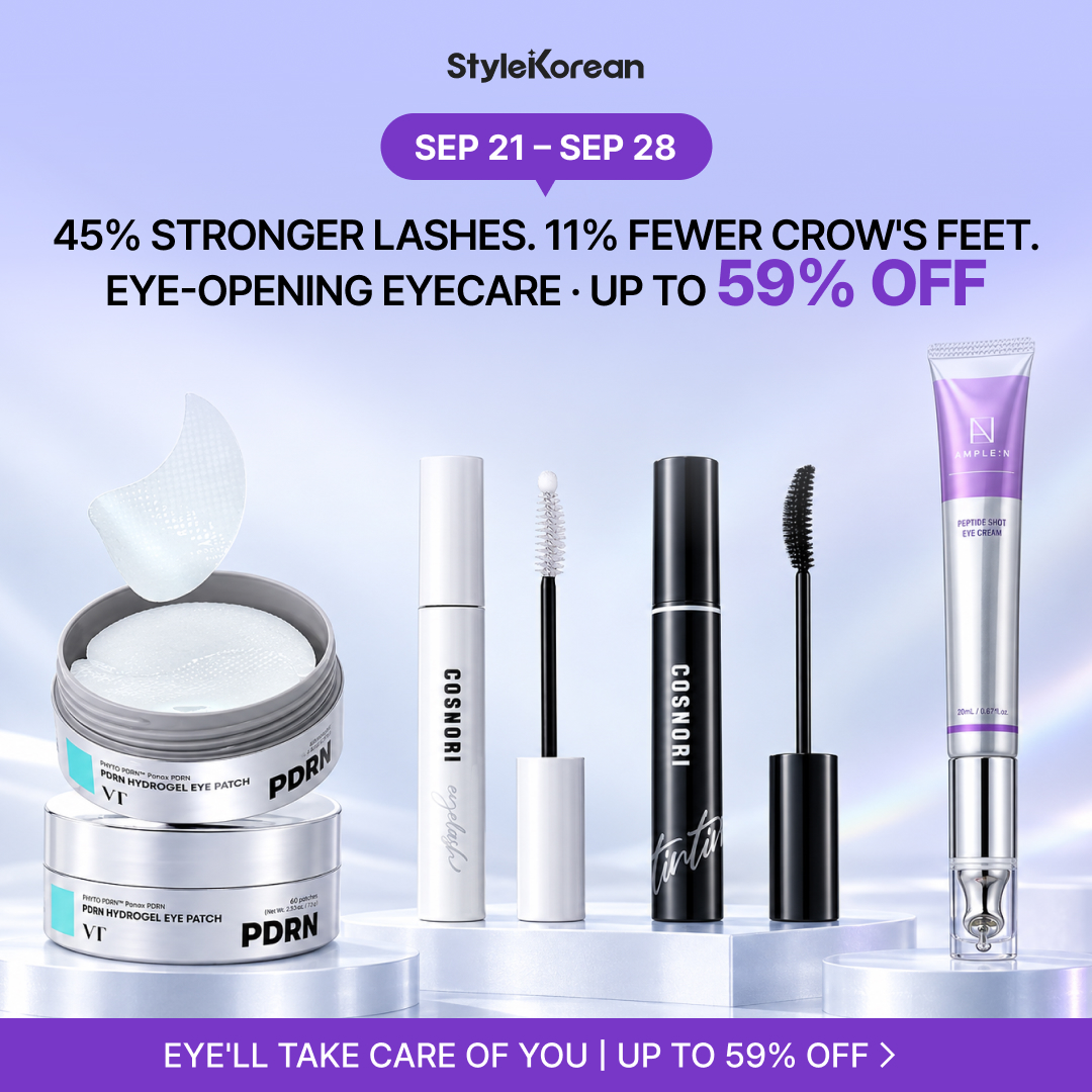 StyleKorean Facebook ad: Eye Care Week: Up to 59% Off