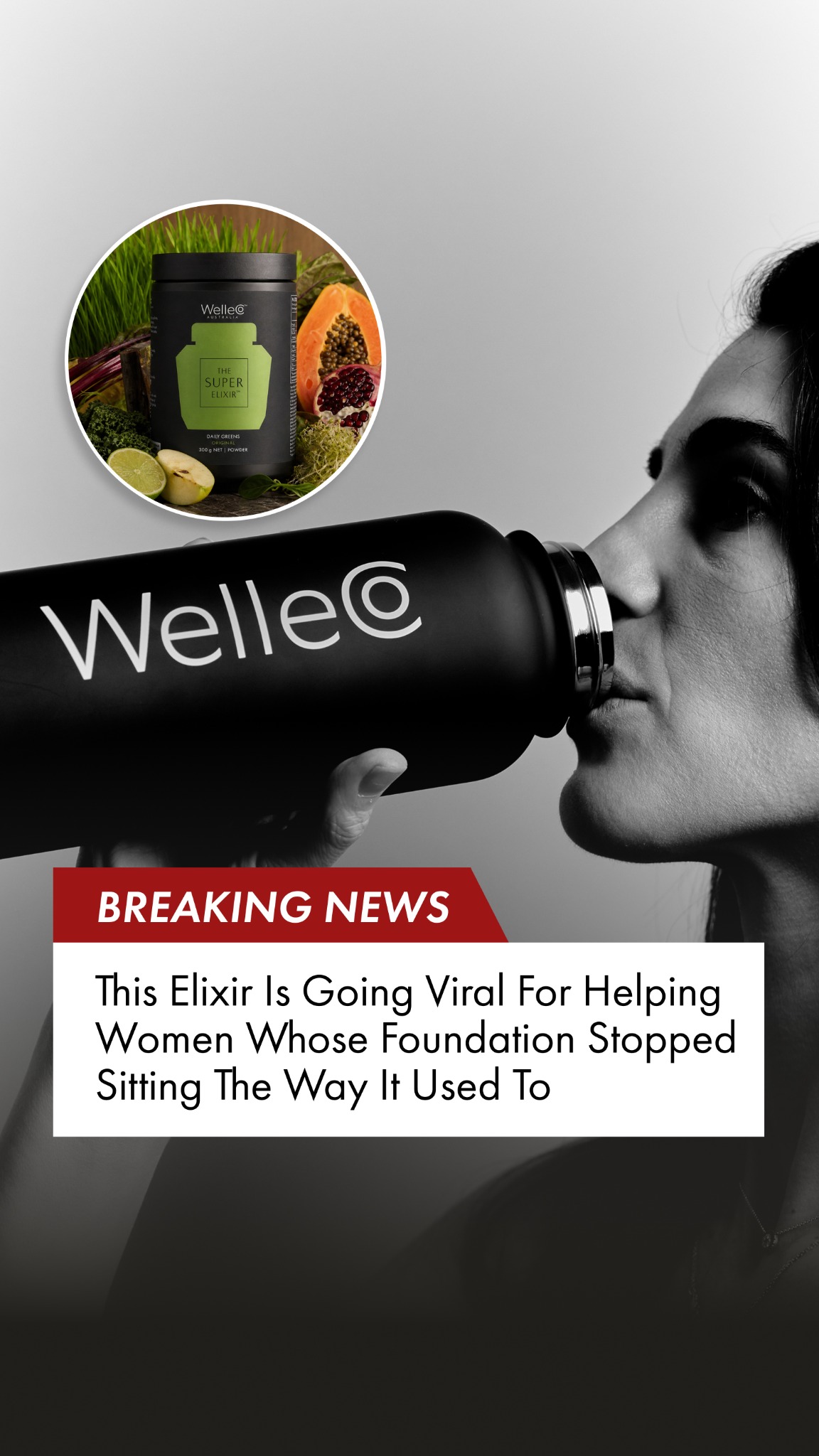 WelleCo Facebook ad
