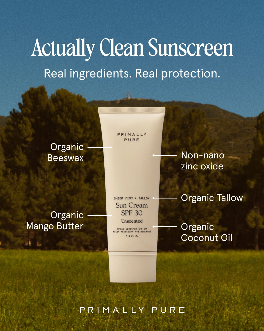 Primally Pure Skincare Facebook ad