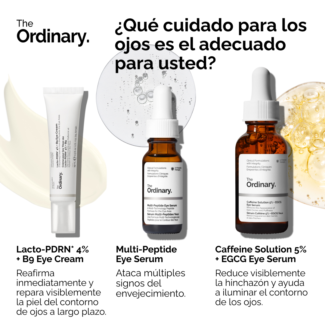 The Ordinary Facebook ad: Descubre nuestra gama de productos para el cuidado…