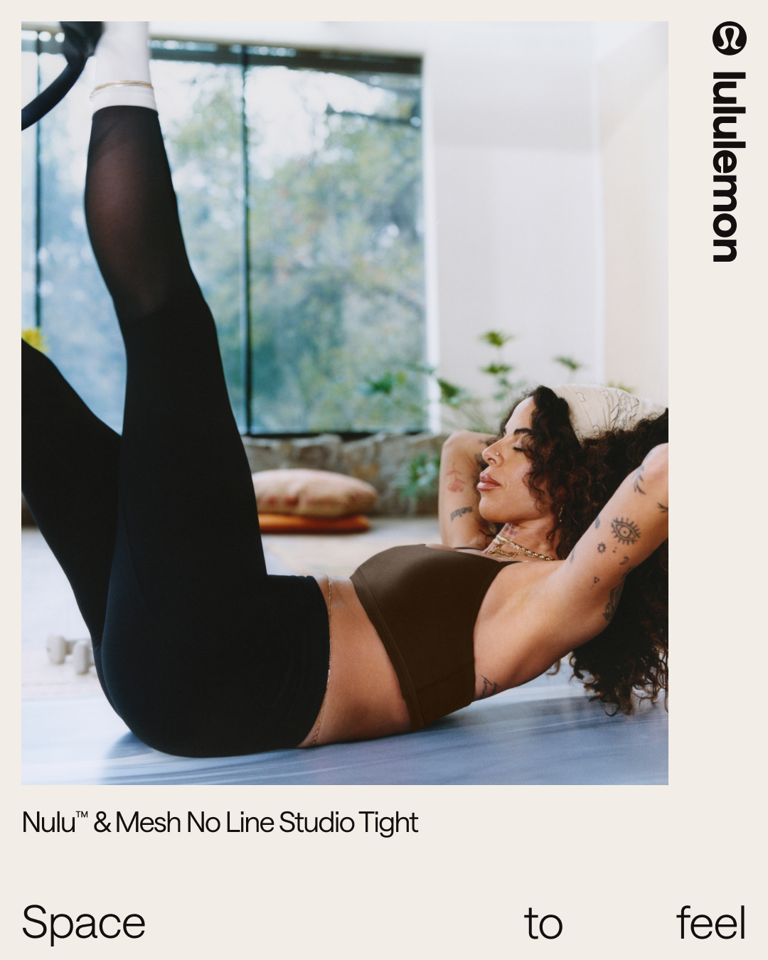 lululemon Facebook ad