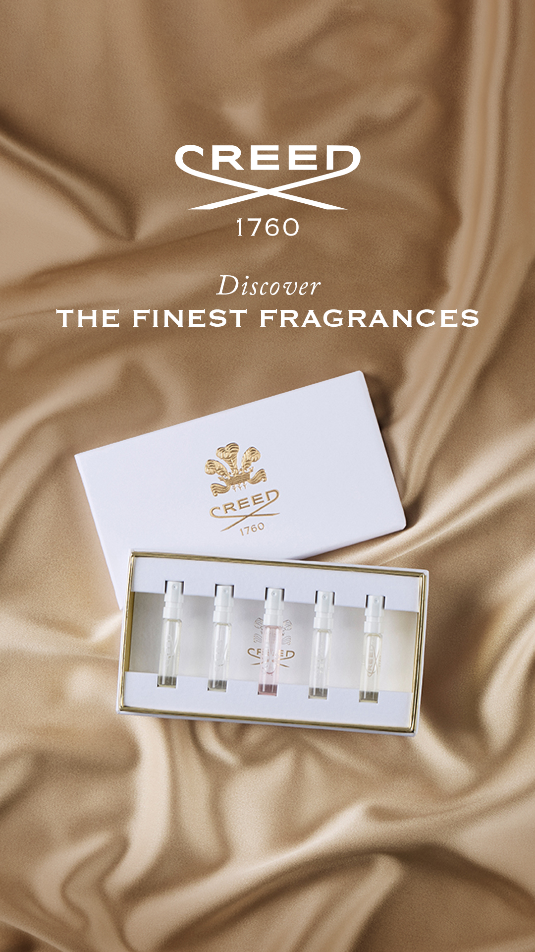 Creed Fragrance Facebook ad