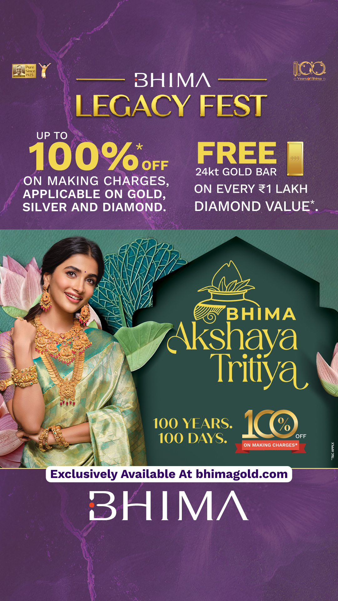 Bhima Gold - B Krishnan Group Facebook ad