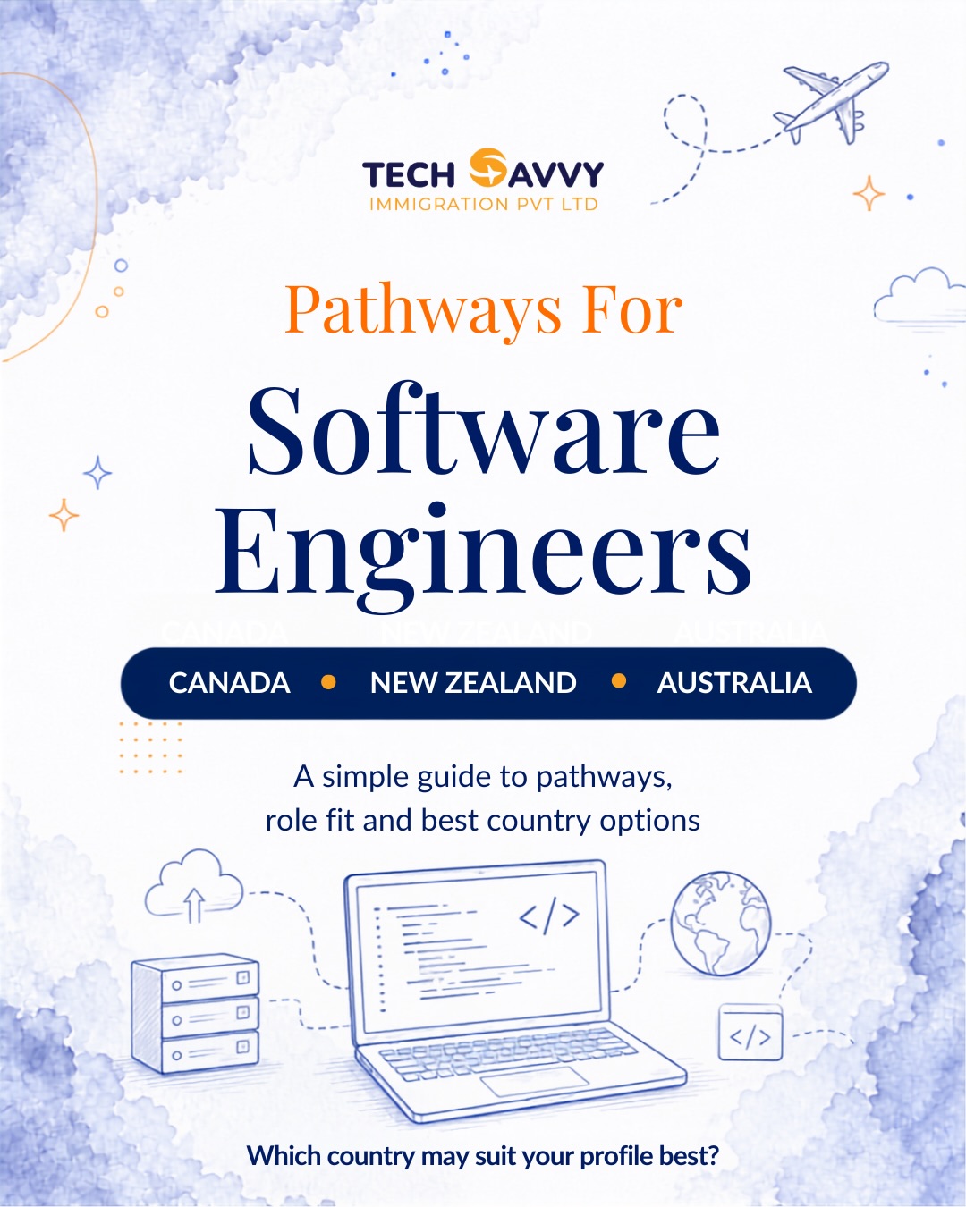 Tech Savvy Immigration Facebook ad