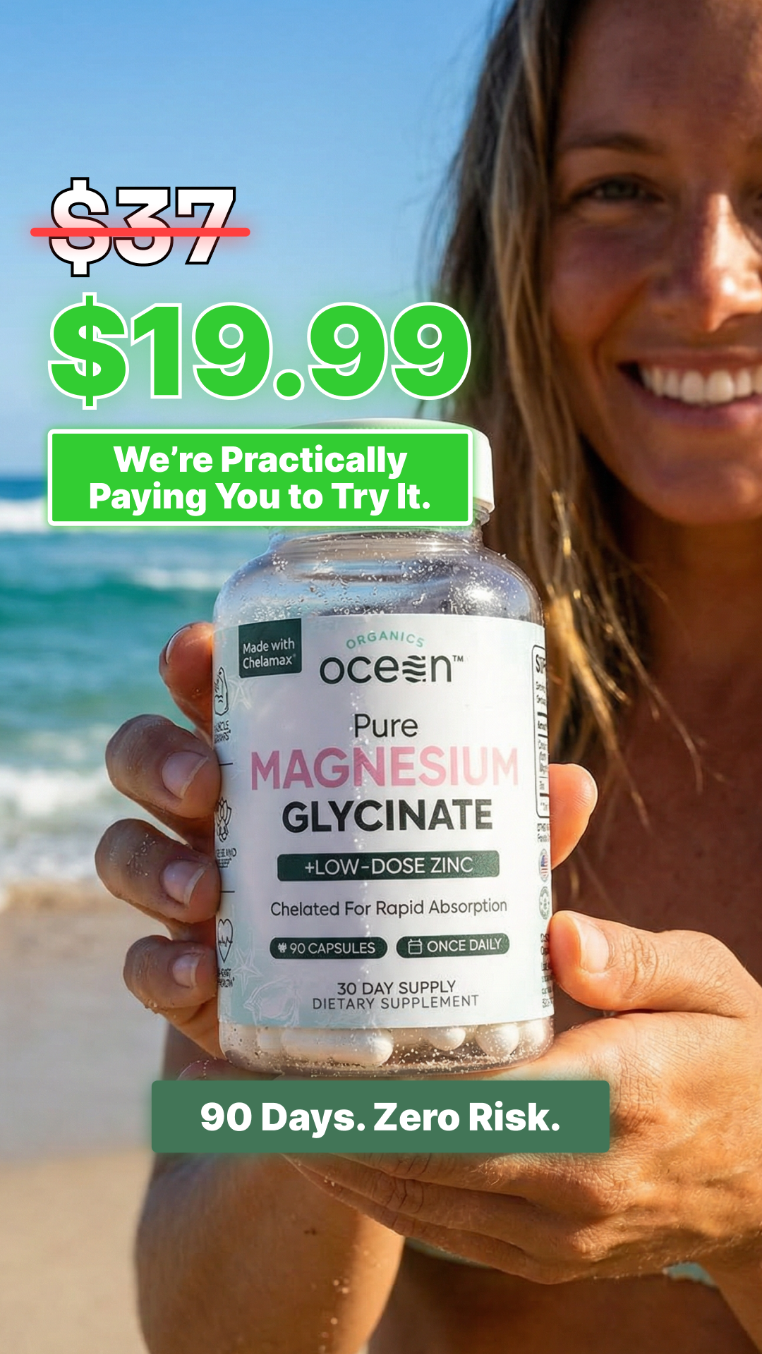 Organics Ocean Facebook ad