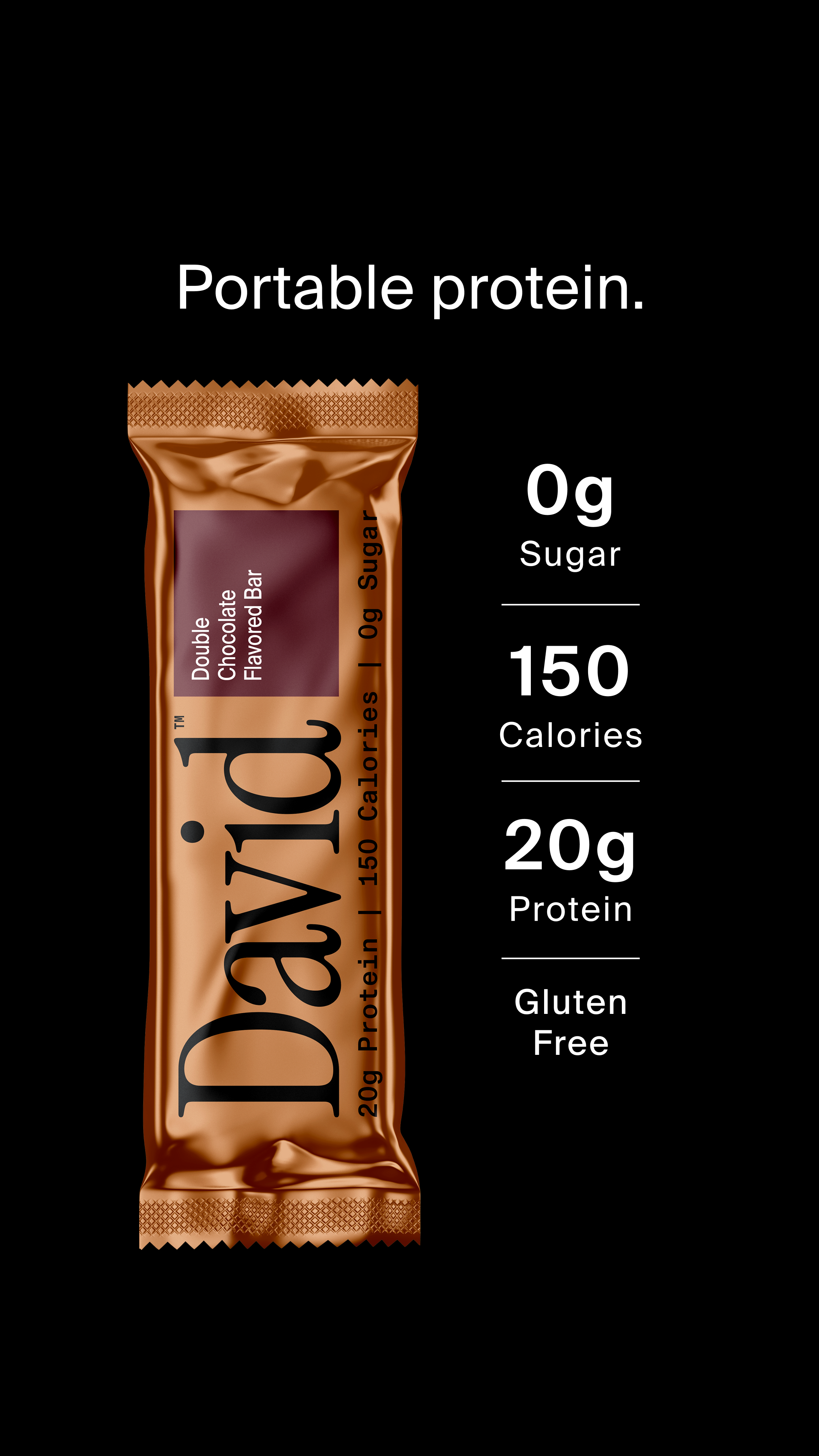 David Protein Facebook ad
