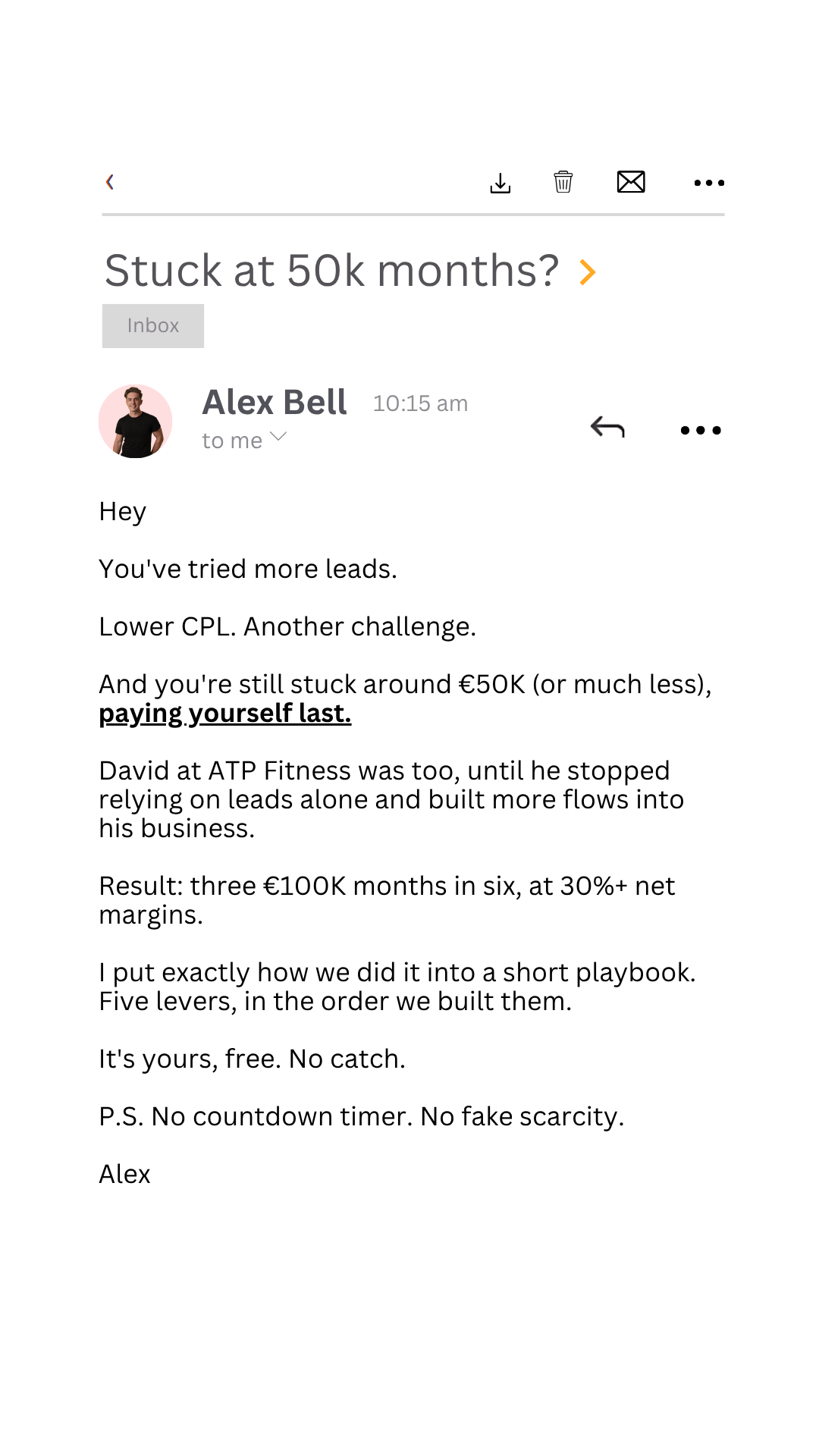Alexbella2bsolutions Facebook ad from May 29, 2026
