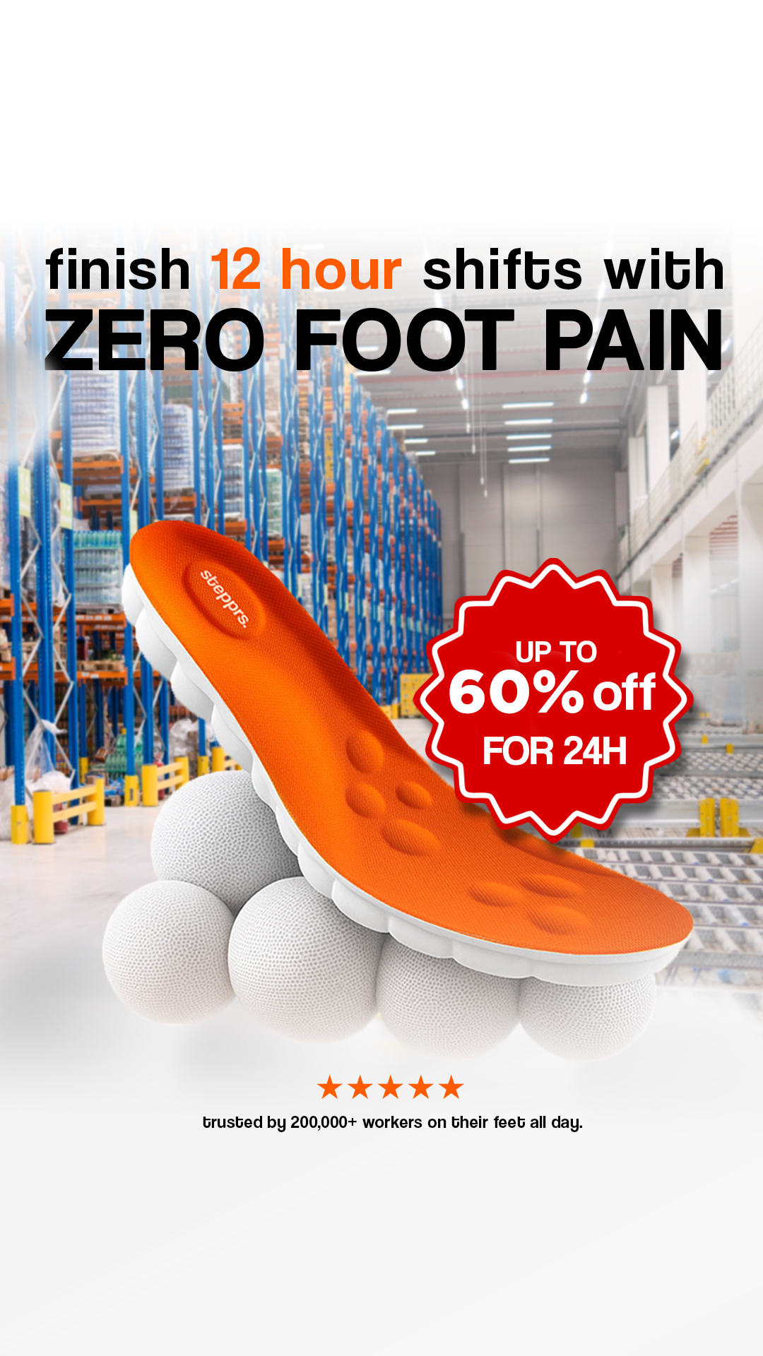 Stepprs Facebook ad