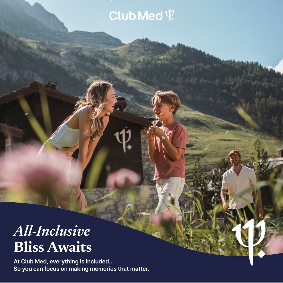 Club Med Facebook ad