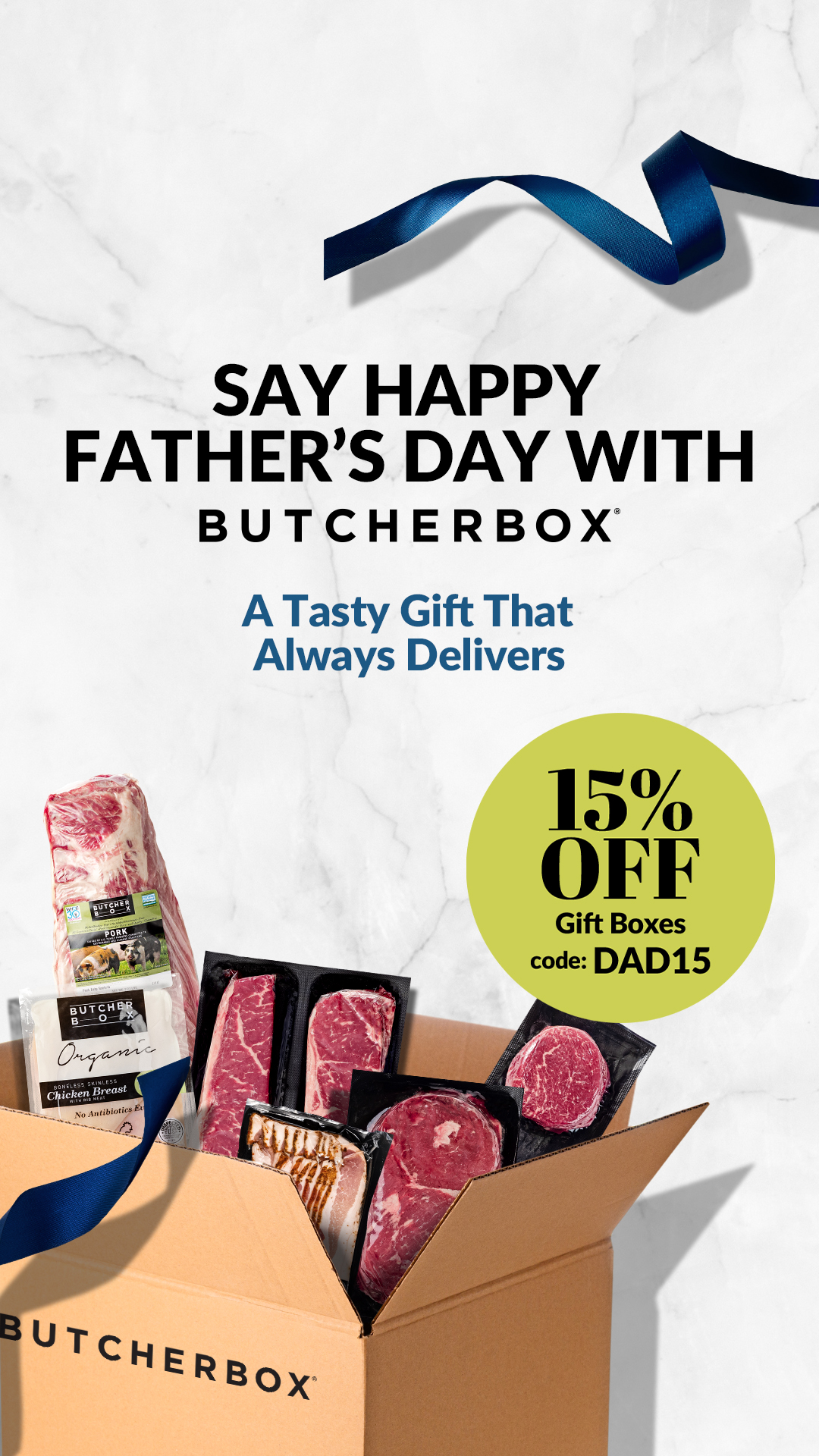 ButcherBox Facebook ad