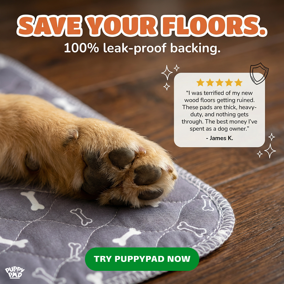 PuppyPad Facebook ad