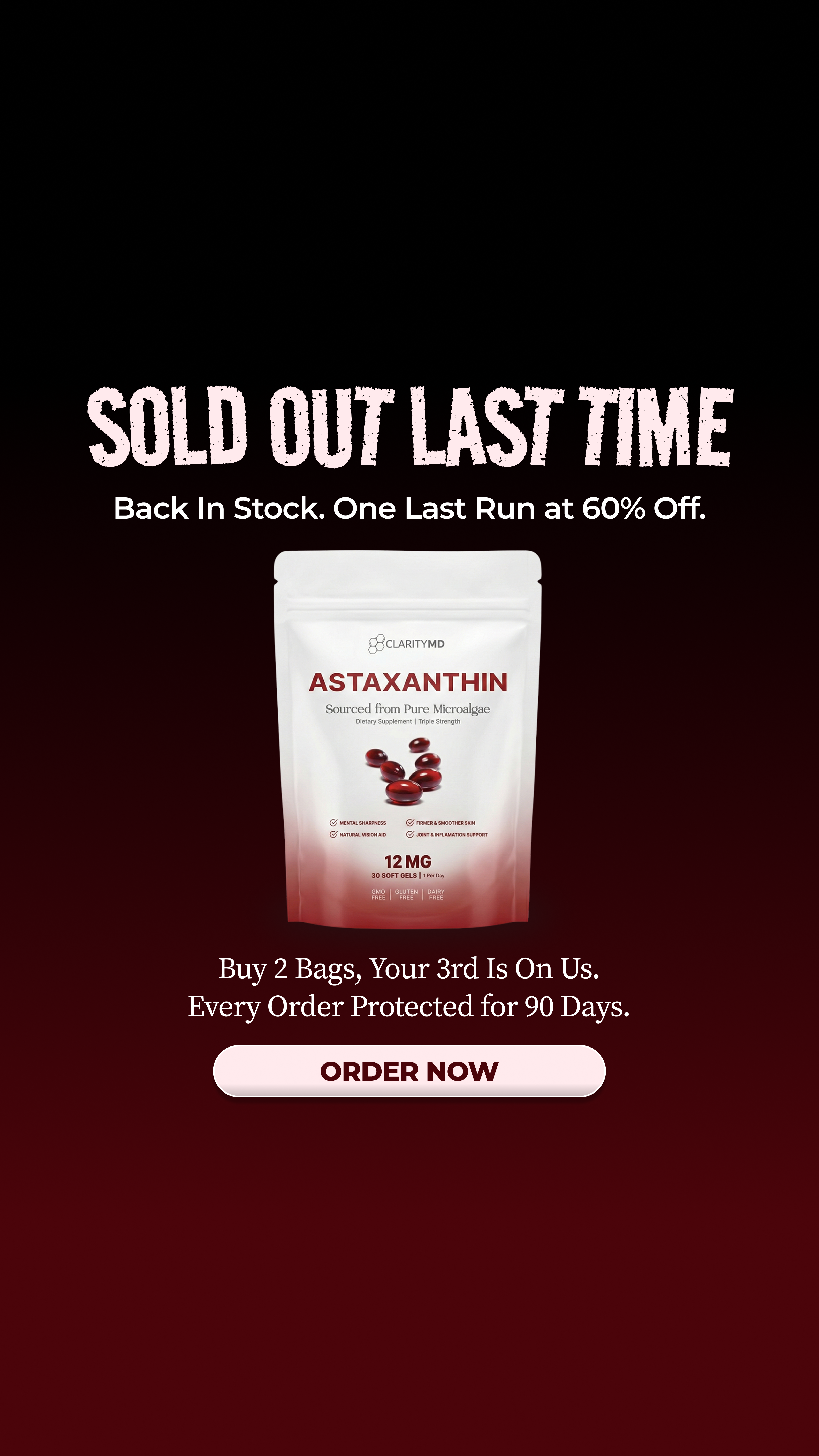 Clarity MD Facebook ad