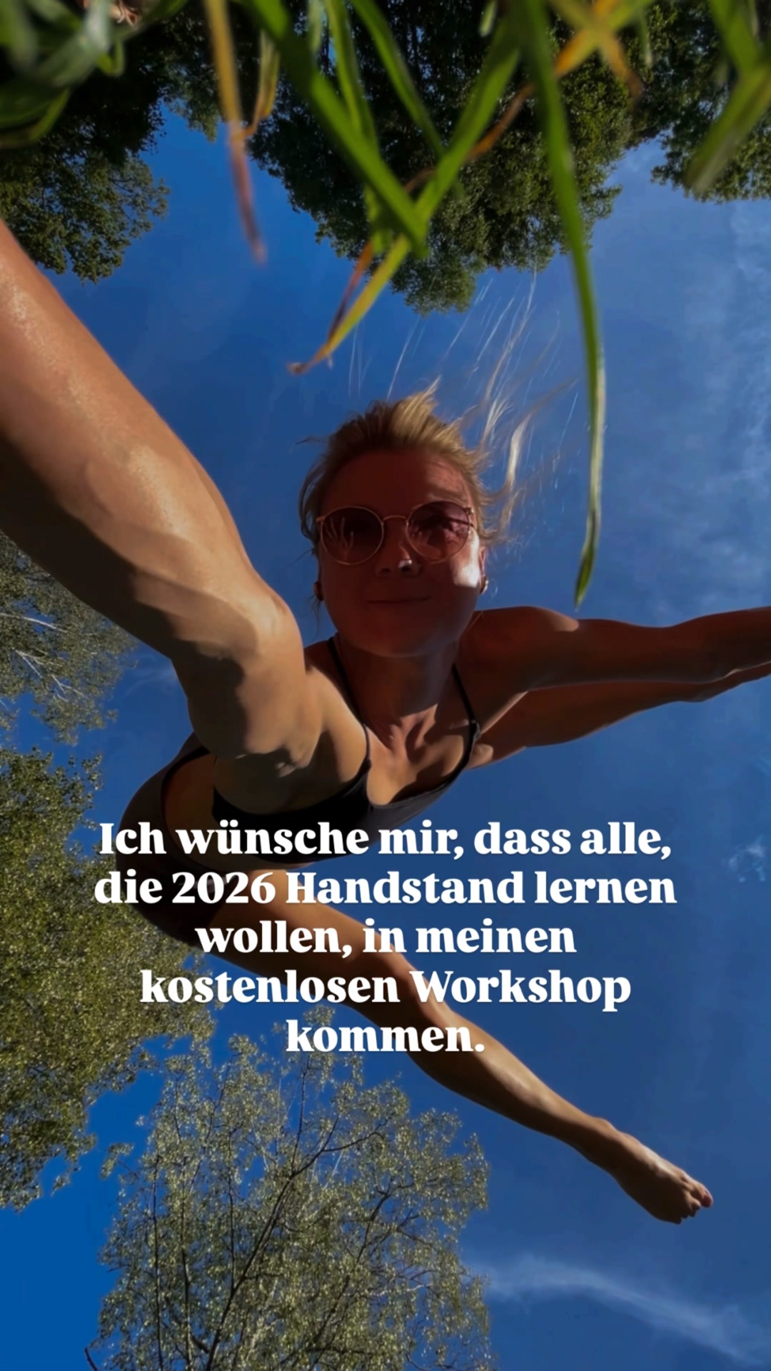 Annalanah Facebook ad: Du träumst von einem schönen, sicheren Handstand?