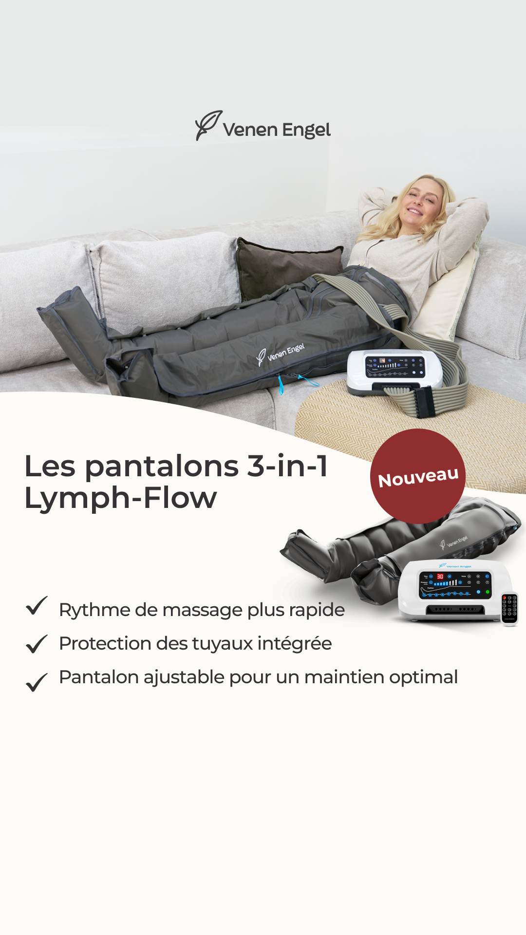 Venen Engel France Facebook ad from Mar 11, 2026