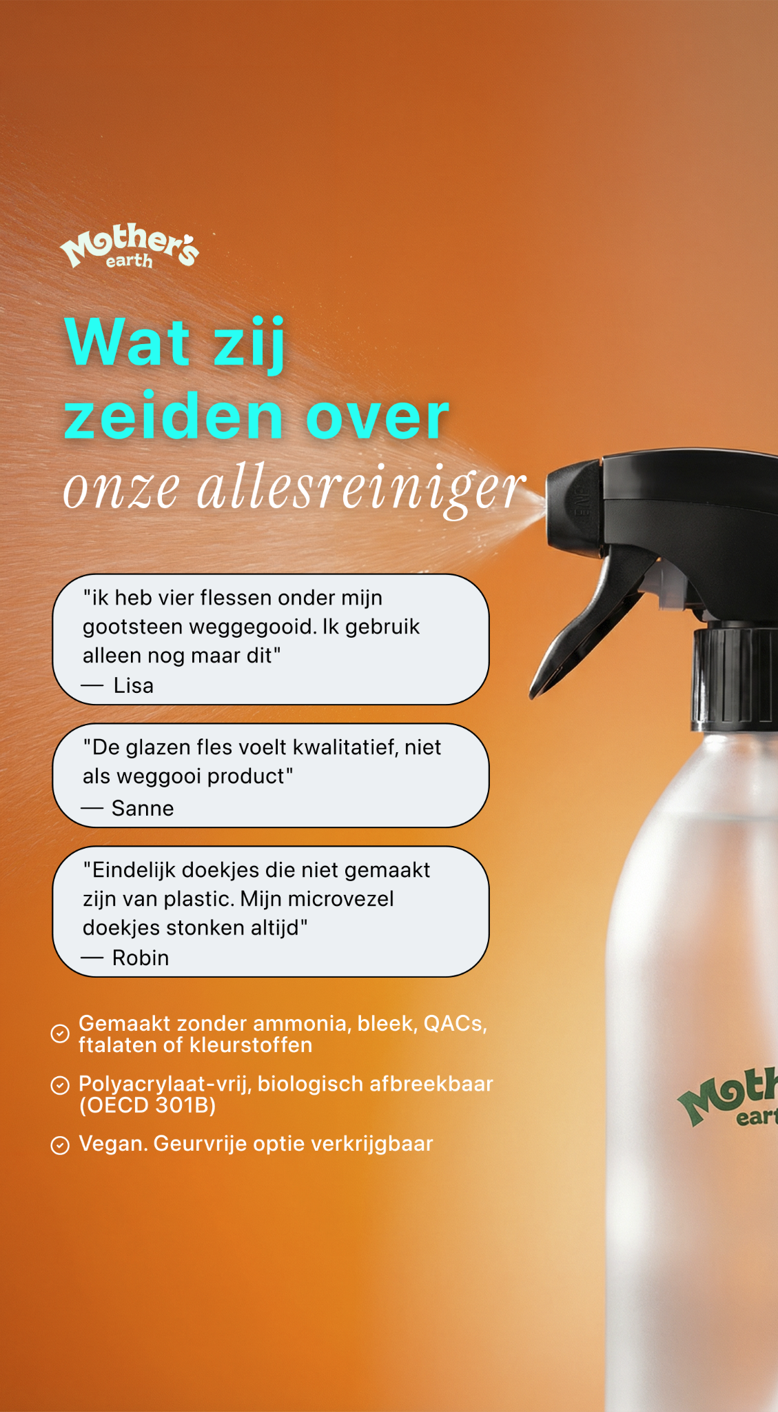Mothers Earth Facebook ad