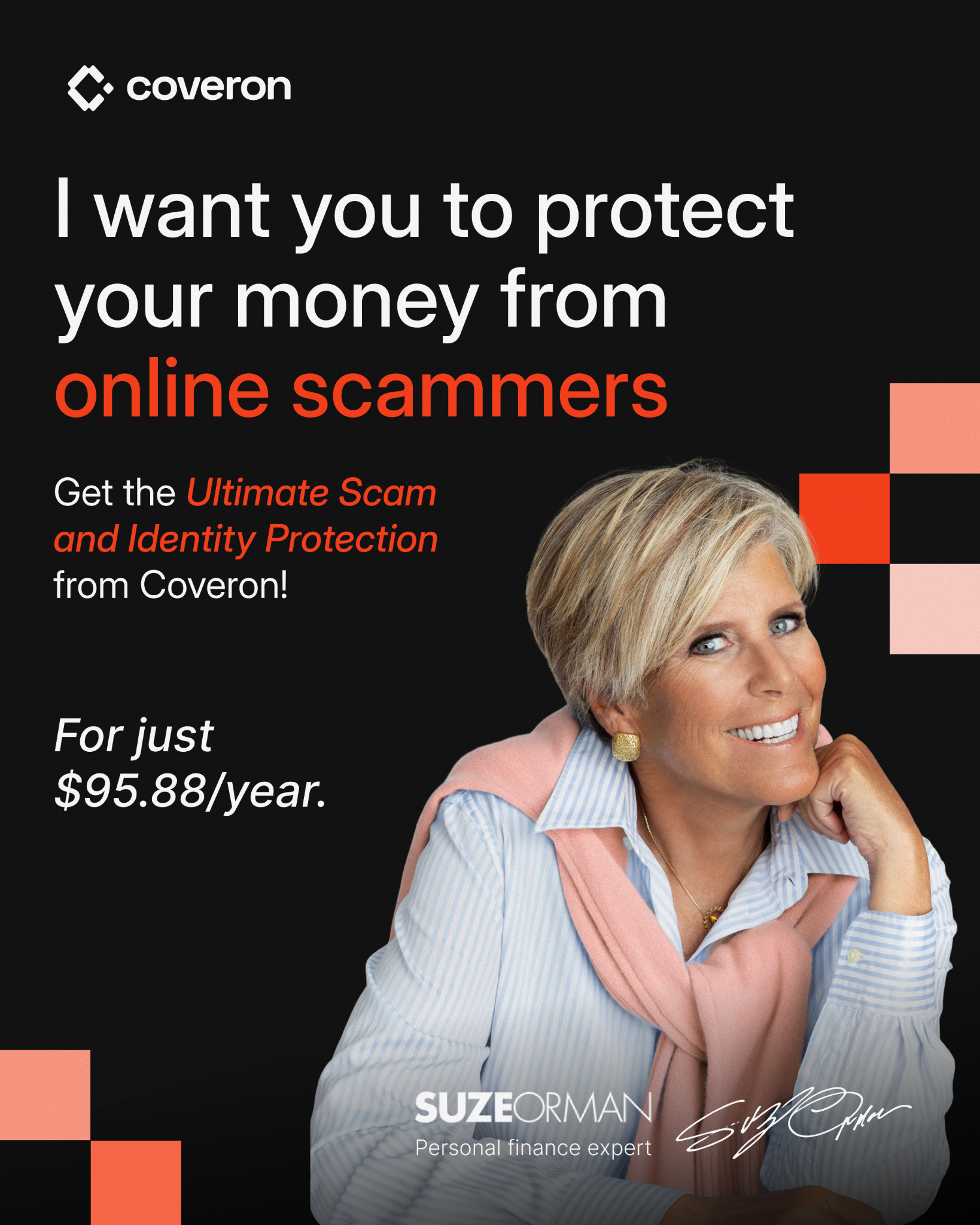 Suze Orman Facebook ad