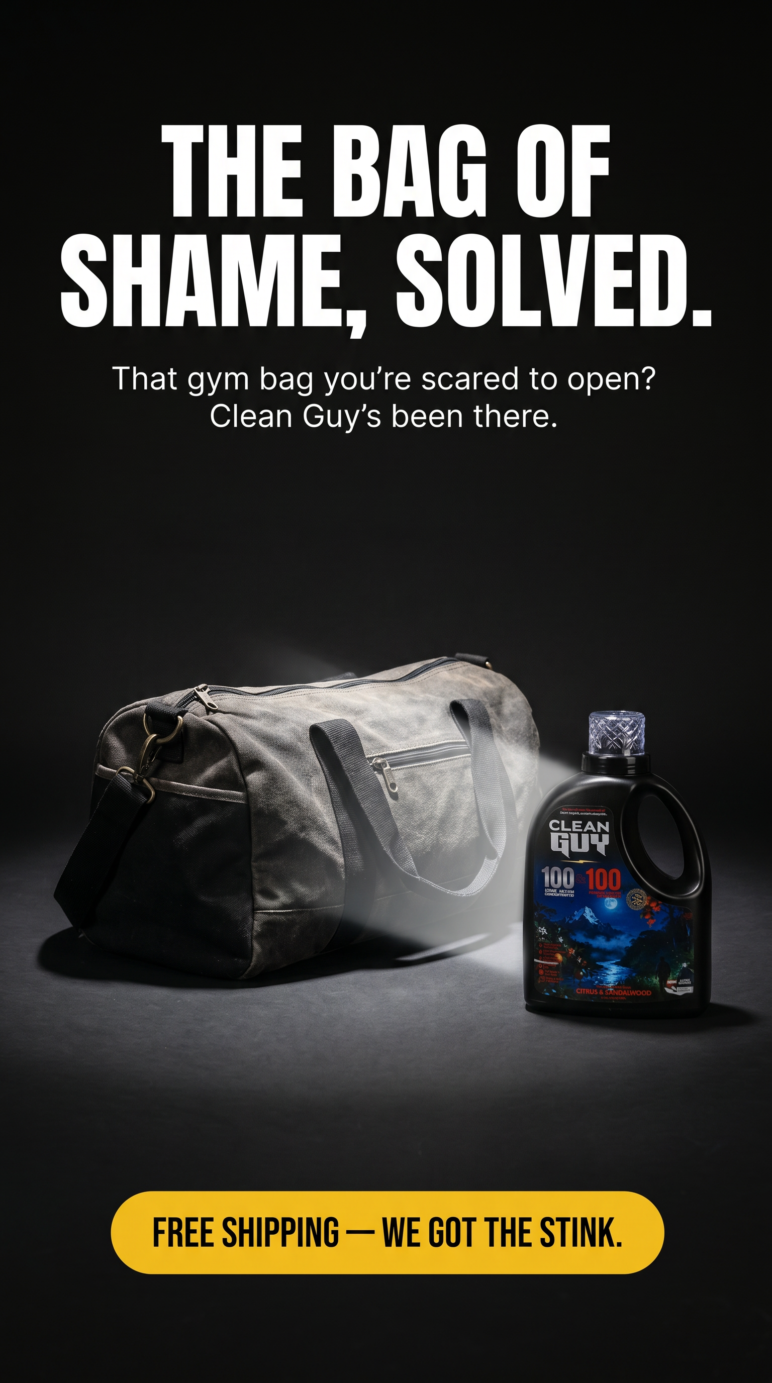 Clean Guy Facebook ad