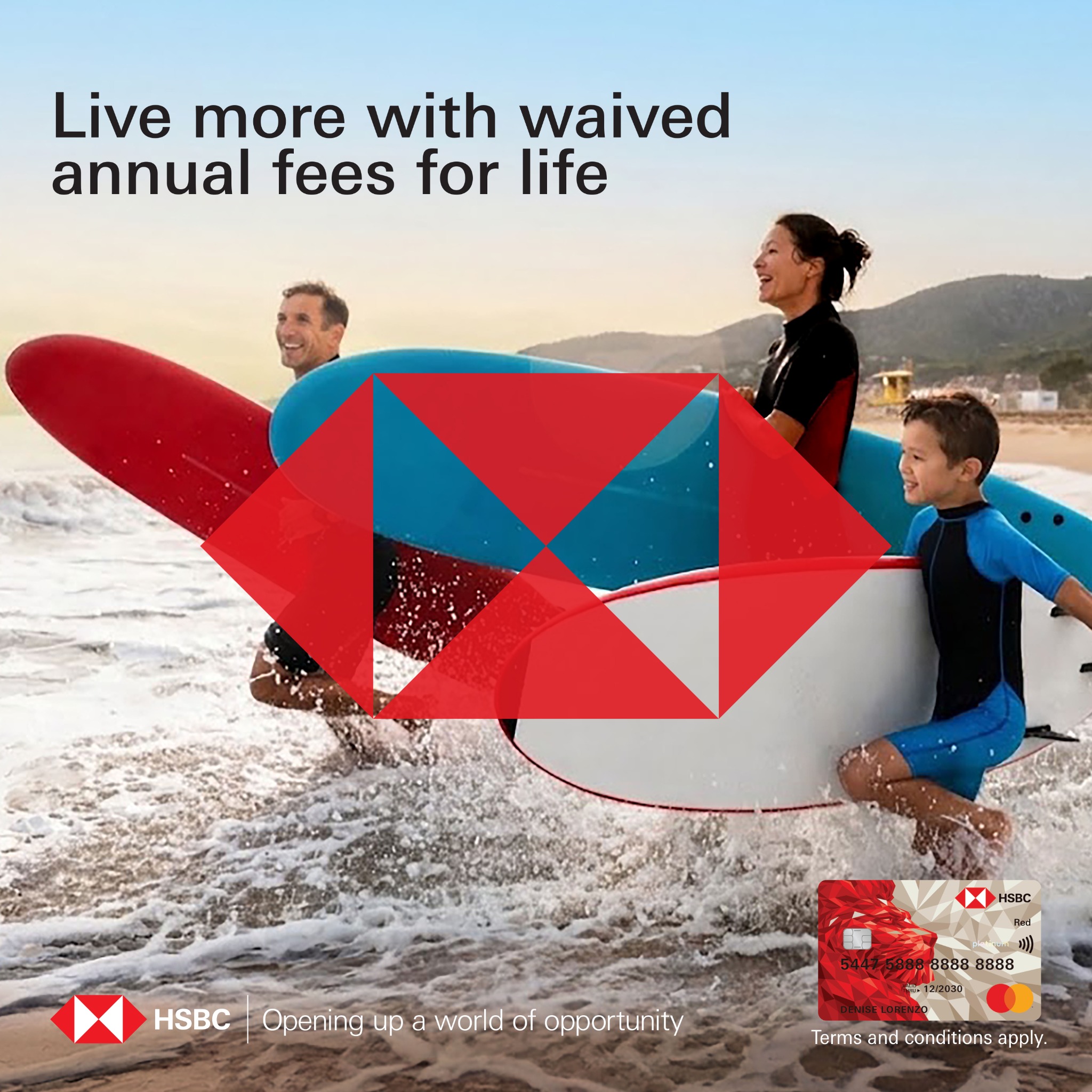 HSBC Facebook ad