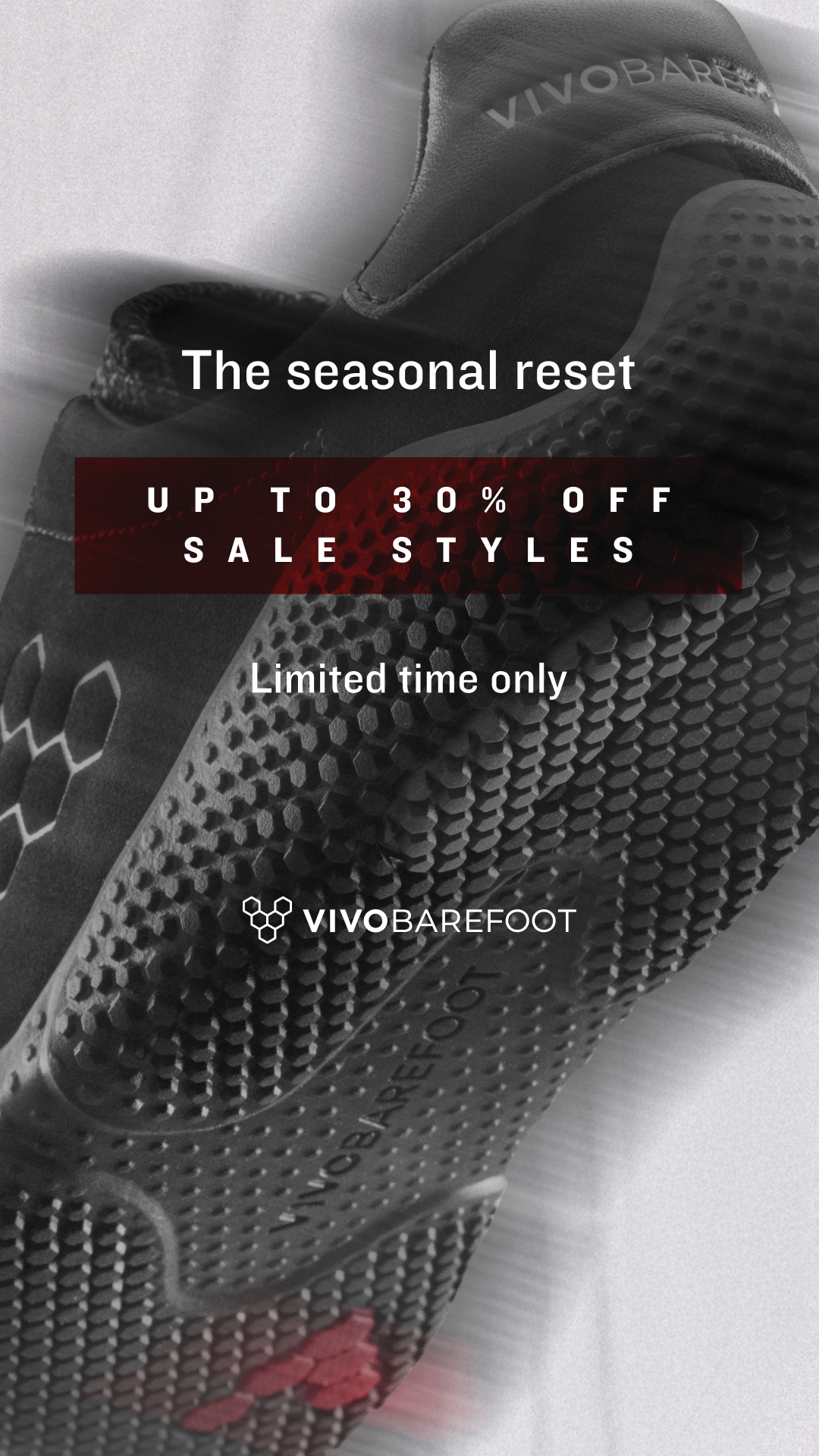Vivobarefoot Facebook ad