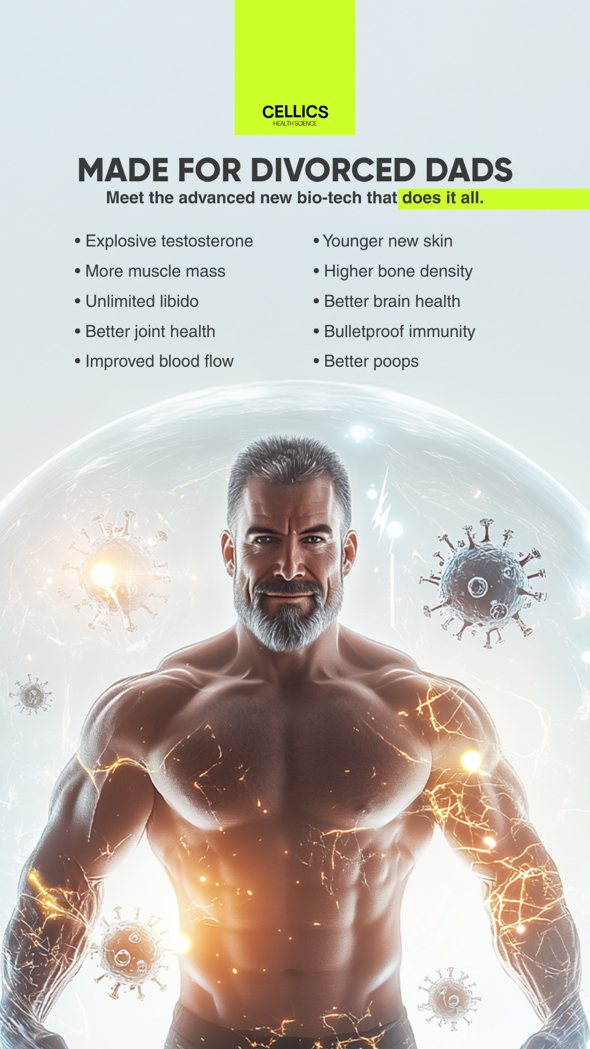Cellics Facebook ad