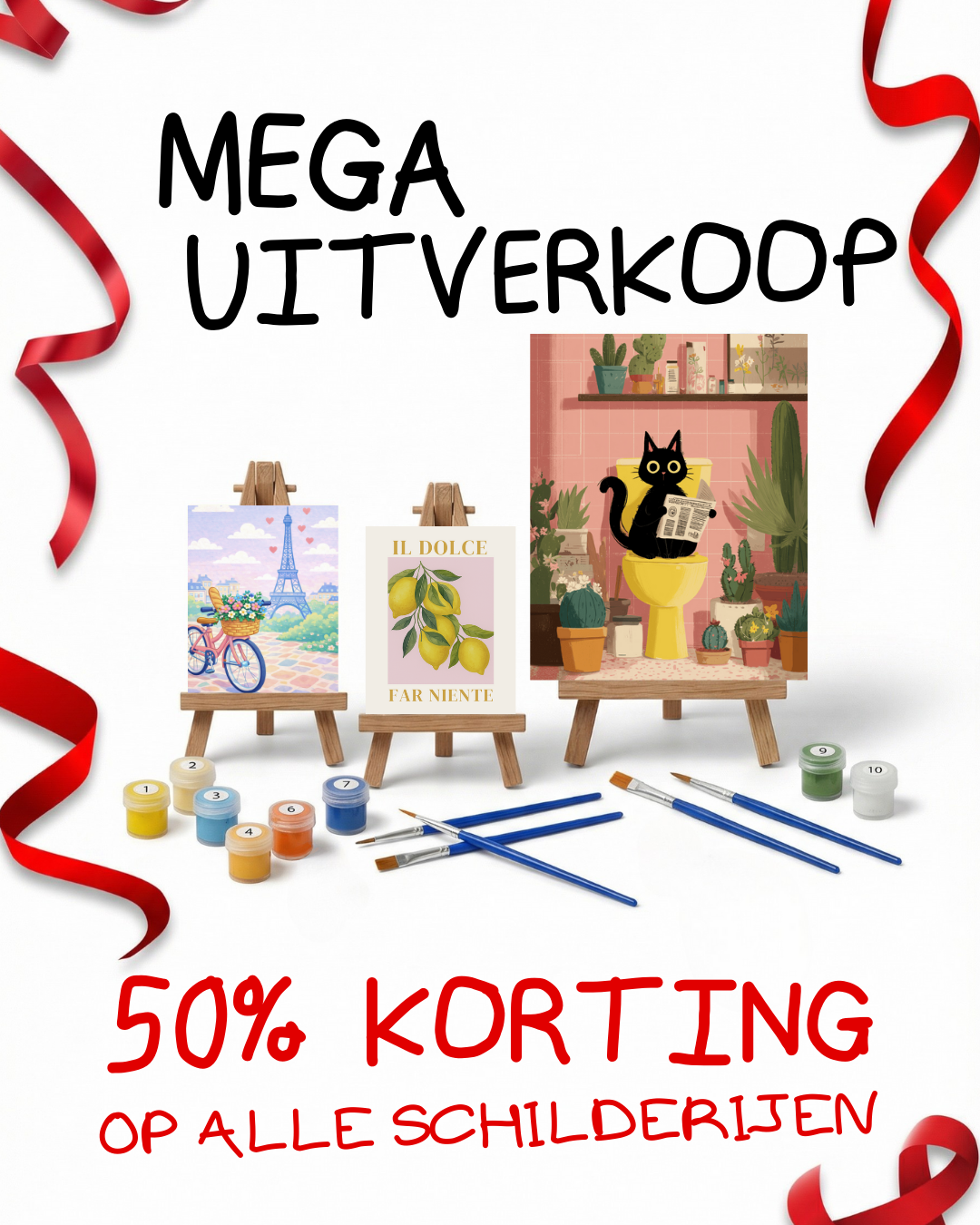 Schilder op NR. Facebook ad