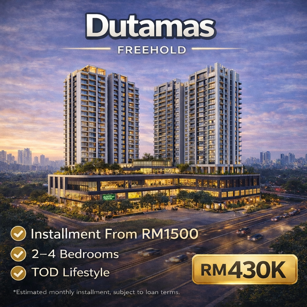 New Properties Next to MITEC Facebook ad: Chat with us