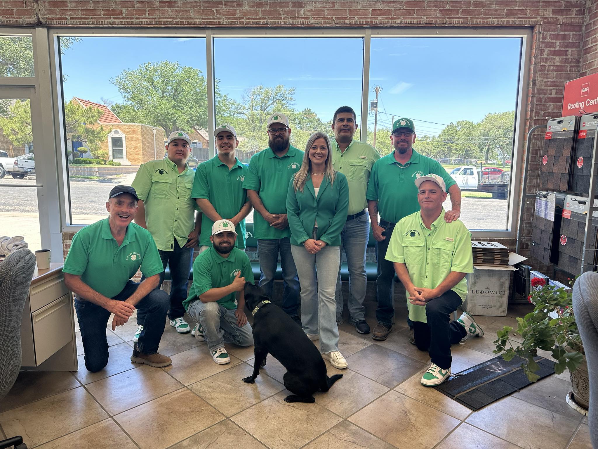Kelley Roofing Facebook ad
