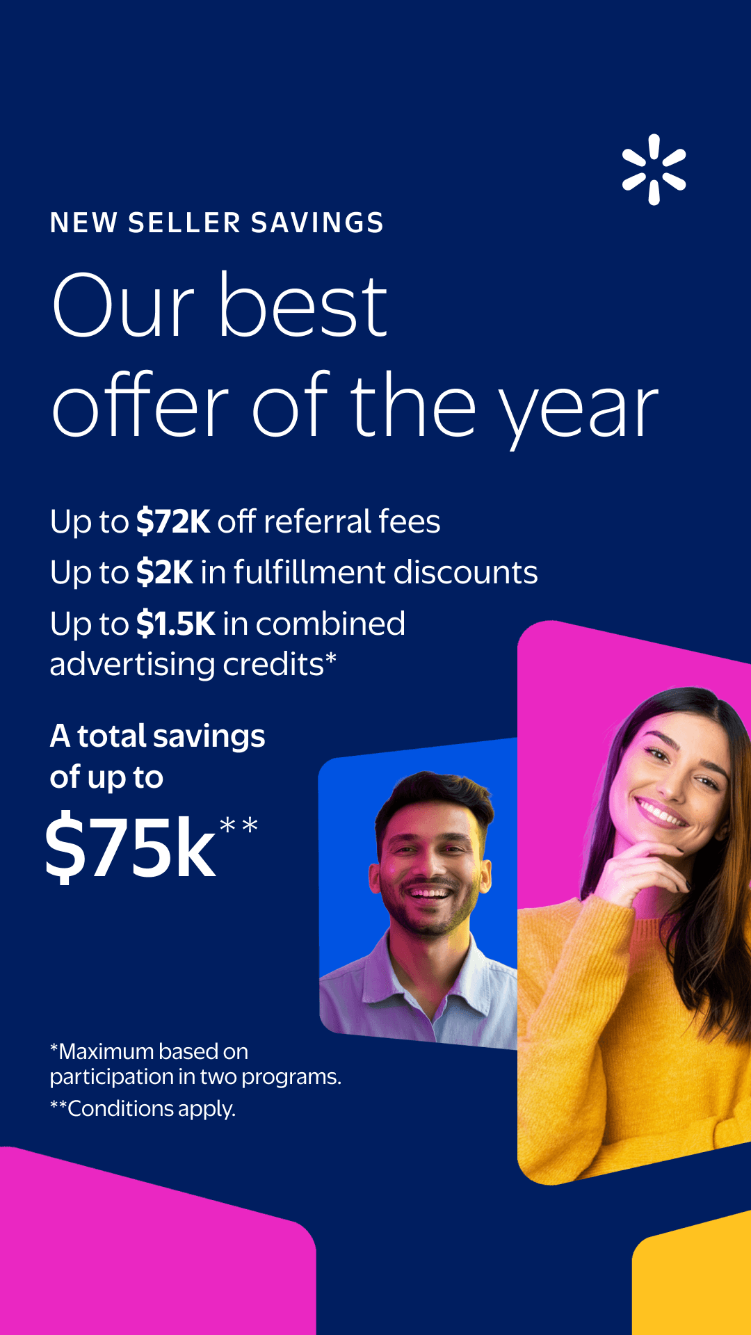 Walmart Marketplace Facebook ad