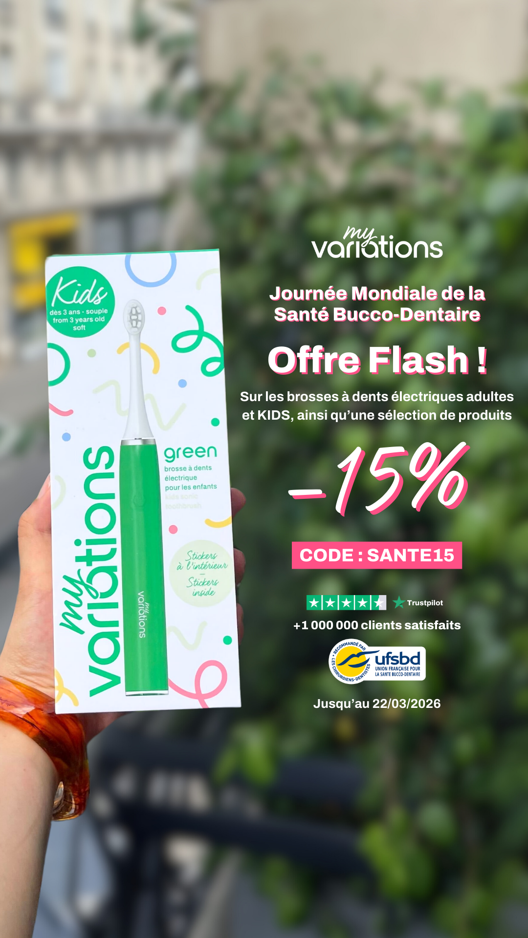 My Variations Facebook ad