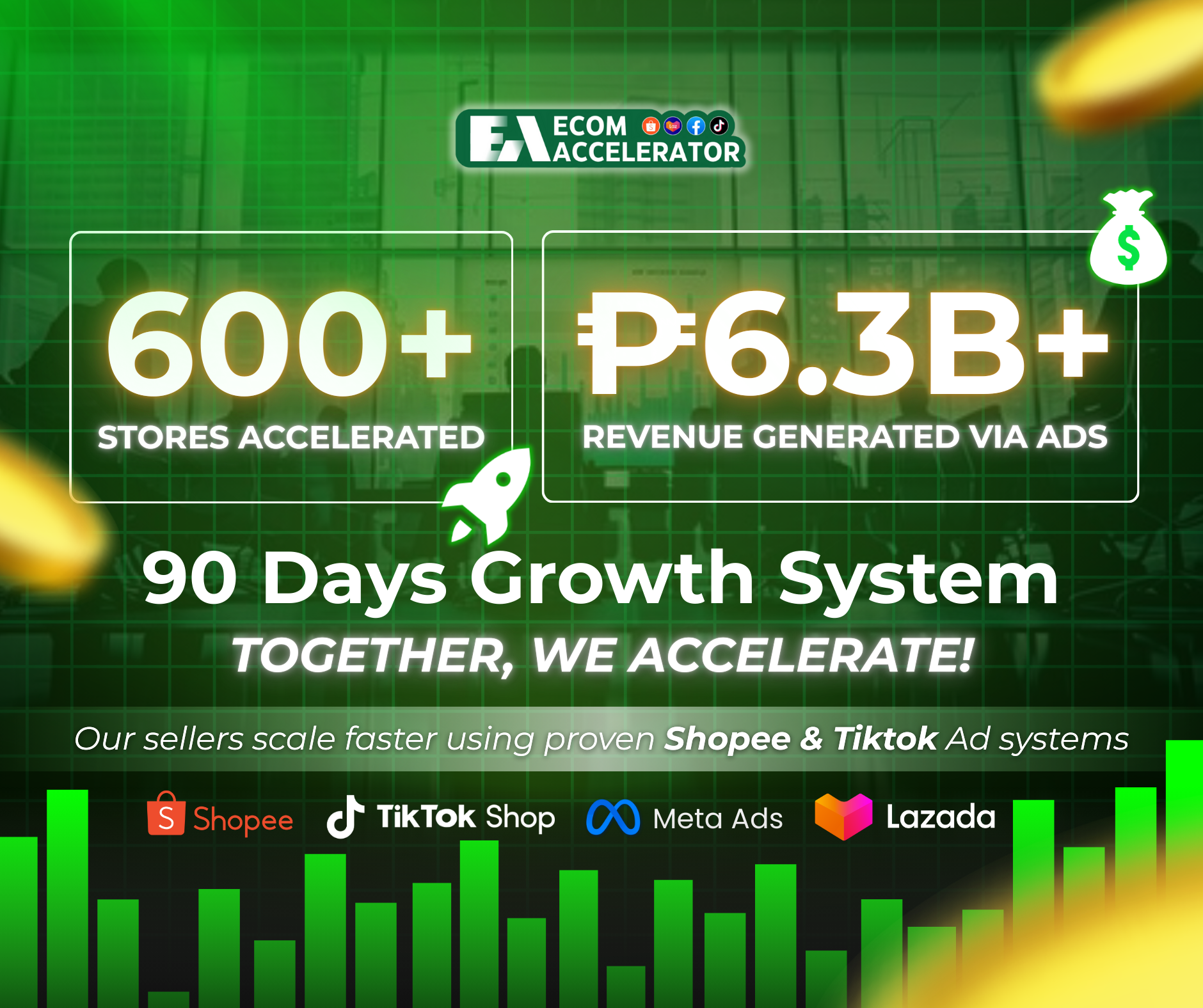 ECOM Accelerator Facebook ad