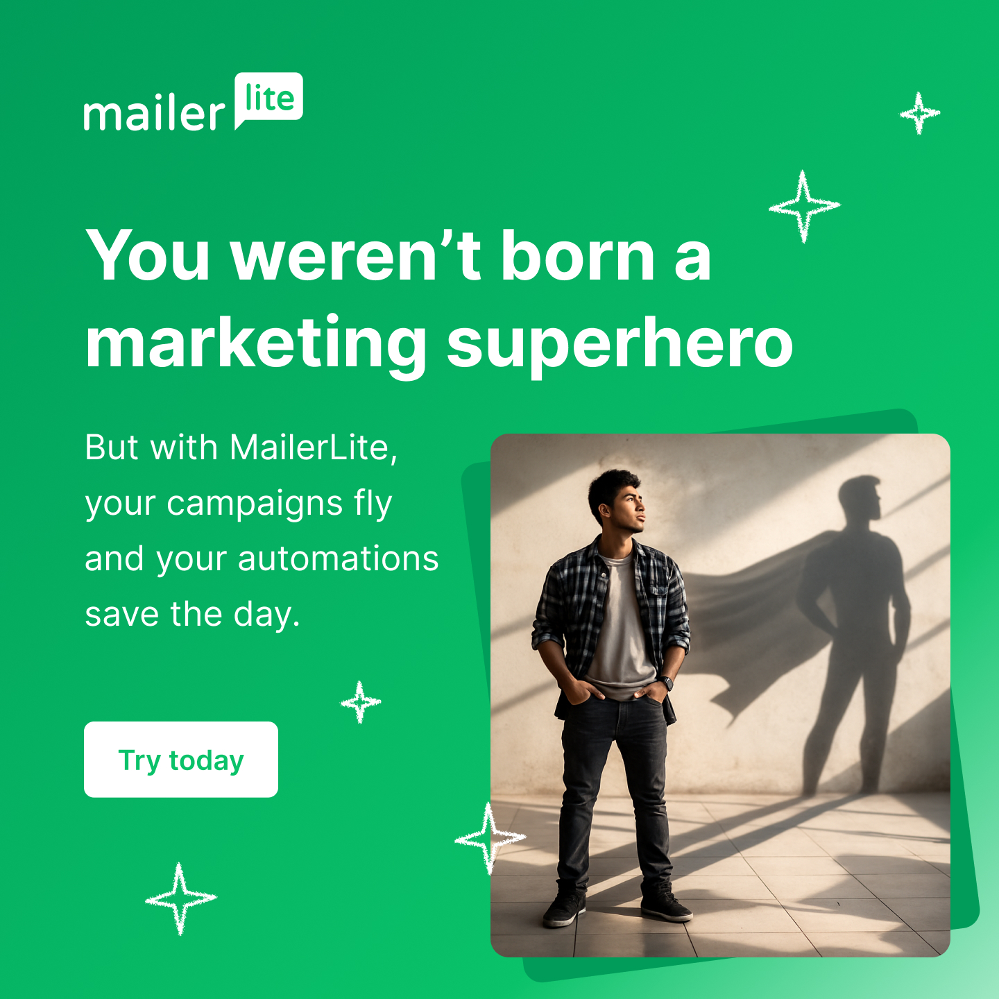 MailerLite Facebook ad