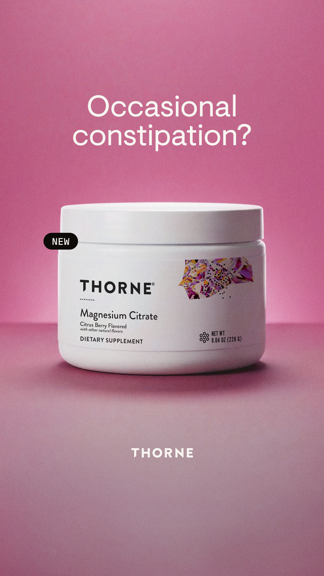 Thorne Facebook ad