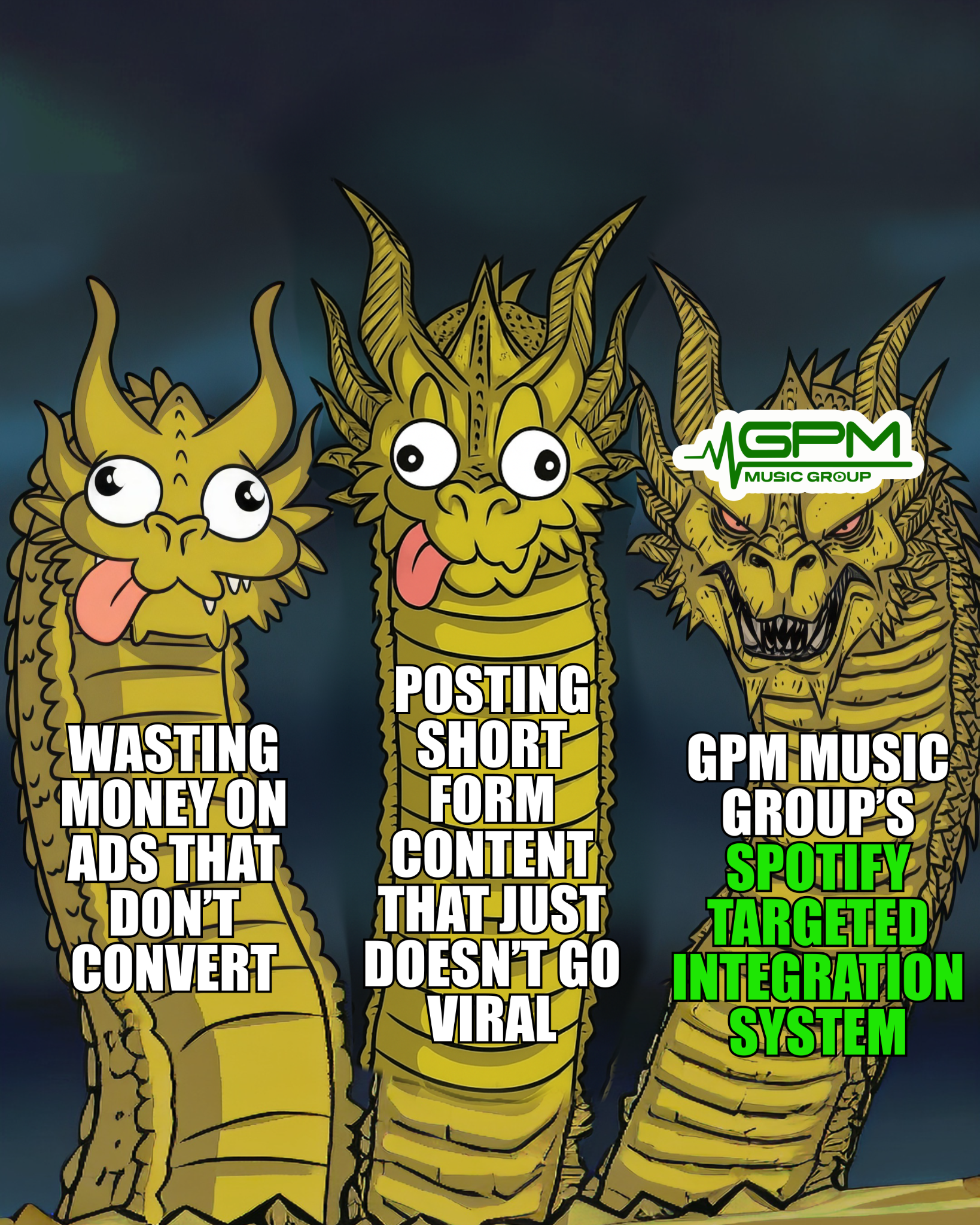 GPM Music Group Facebook ad