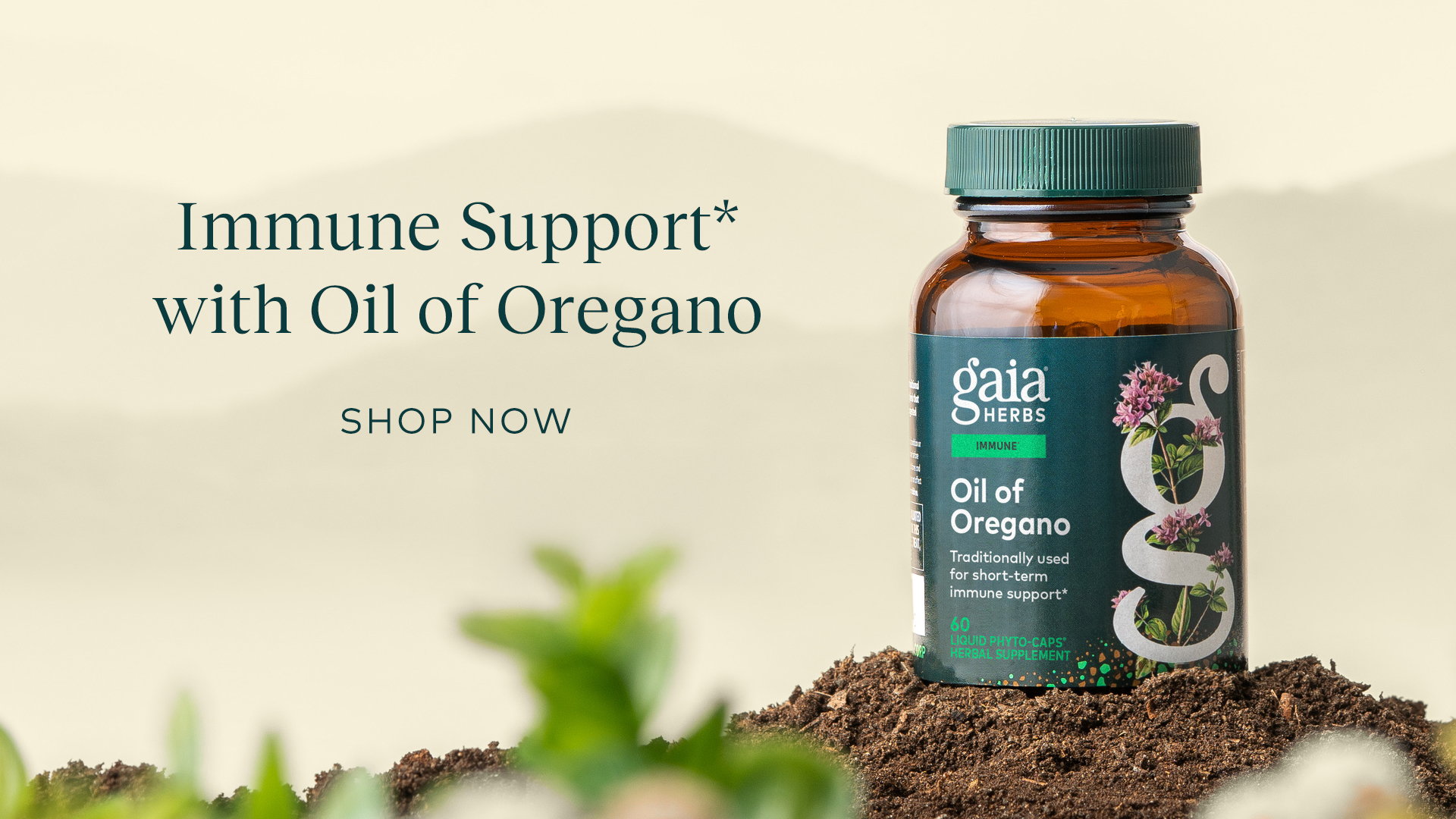 Gaia Herbs Facebook ad