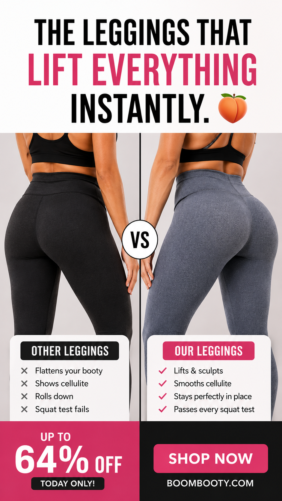 BoomBooty Facebook ad from May 12, 2026