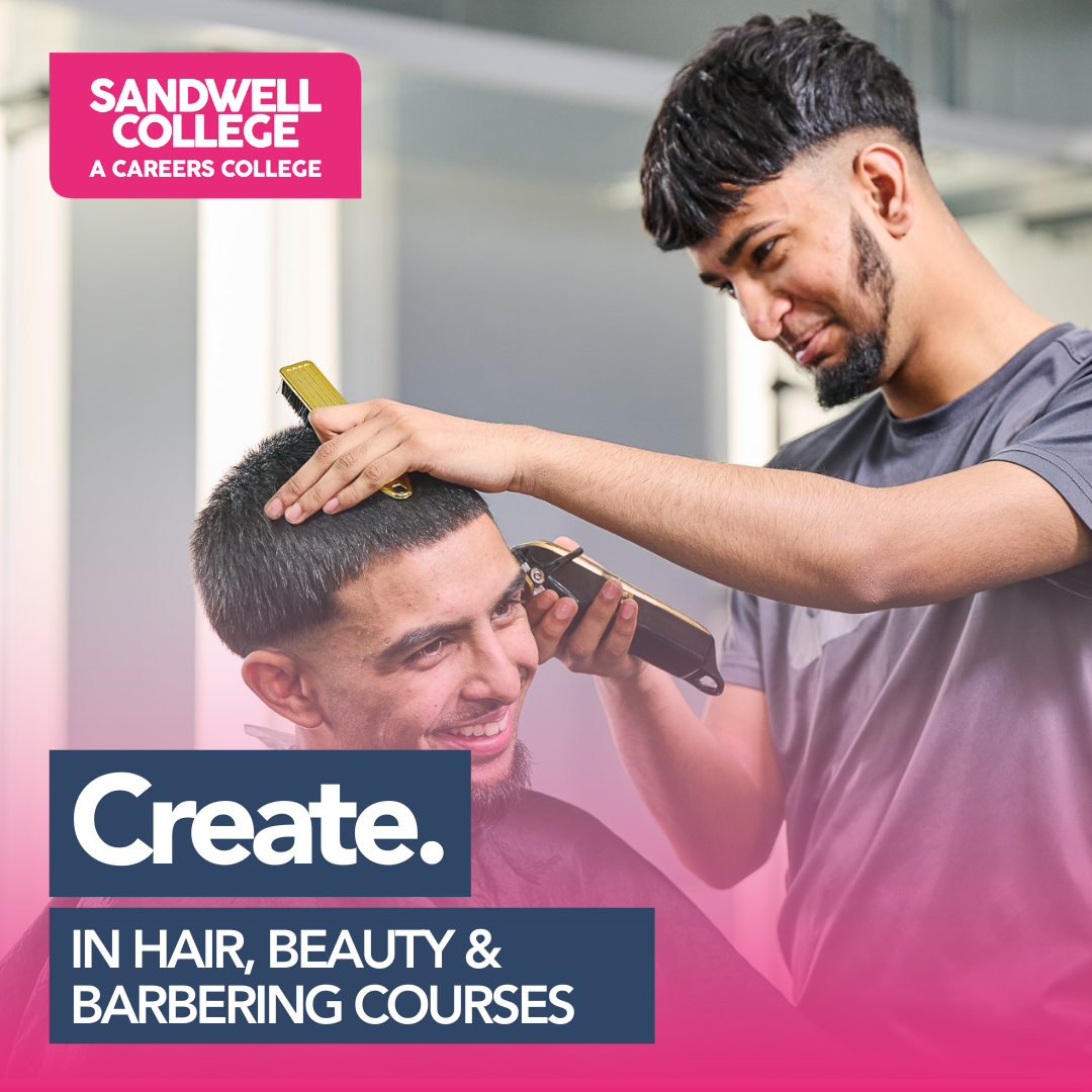 Sandwell College Facebook ad