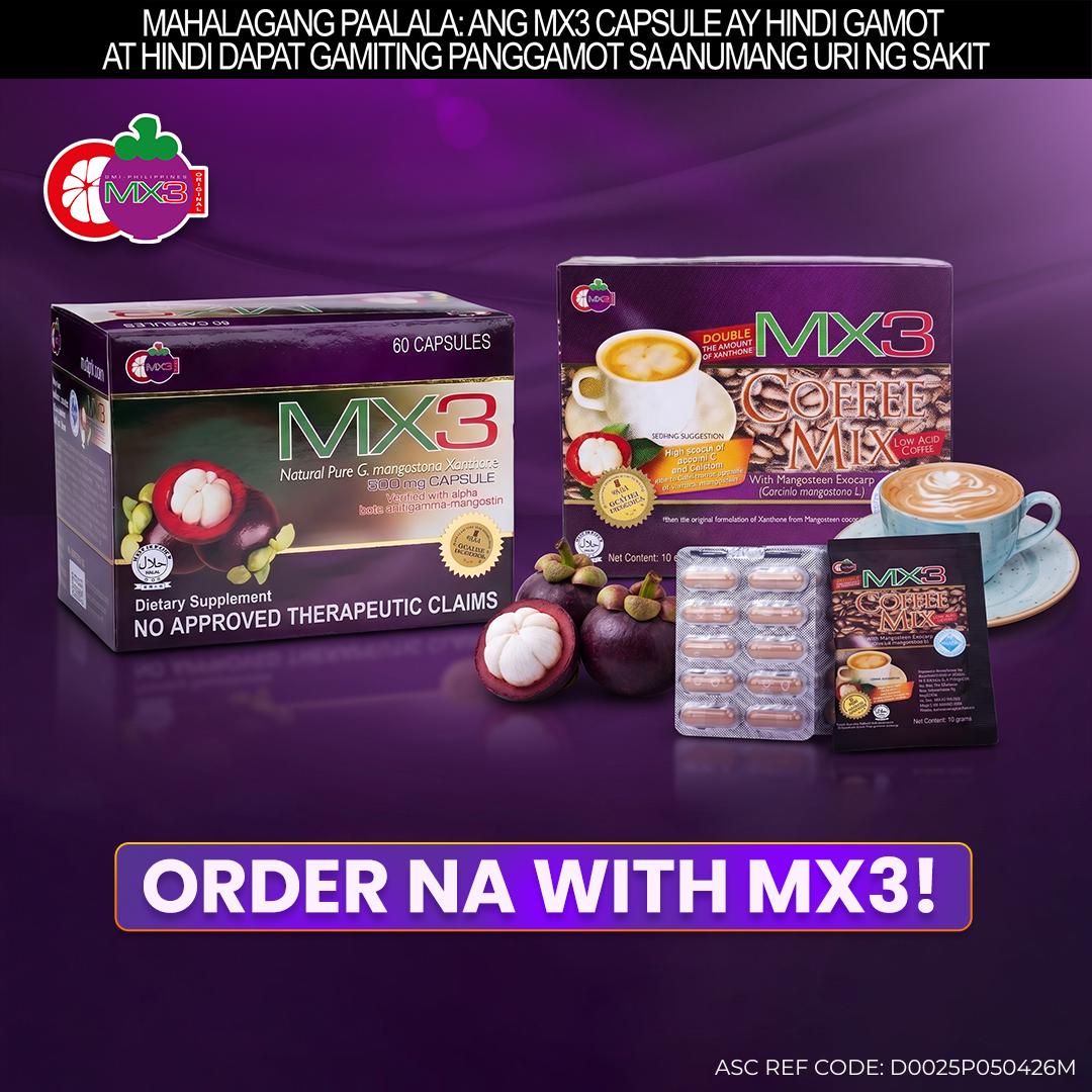 MX3 Natural Supplements Facebook ad