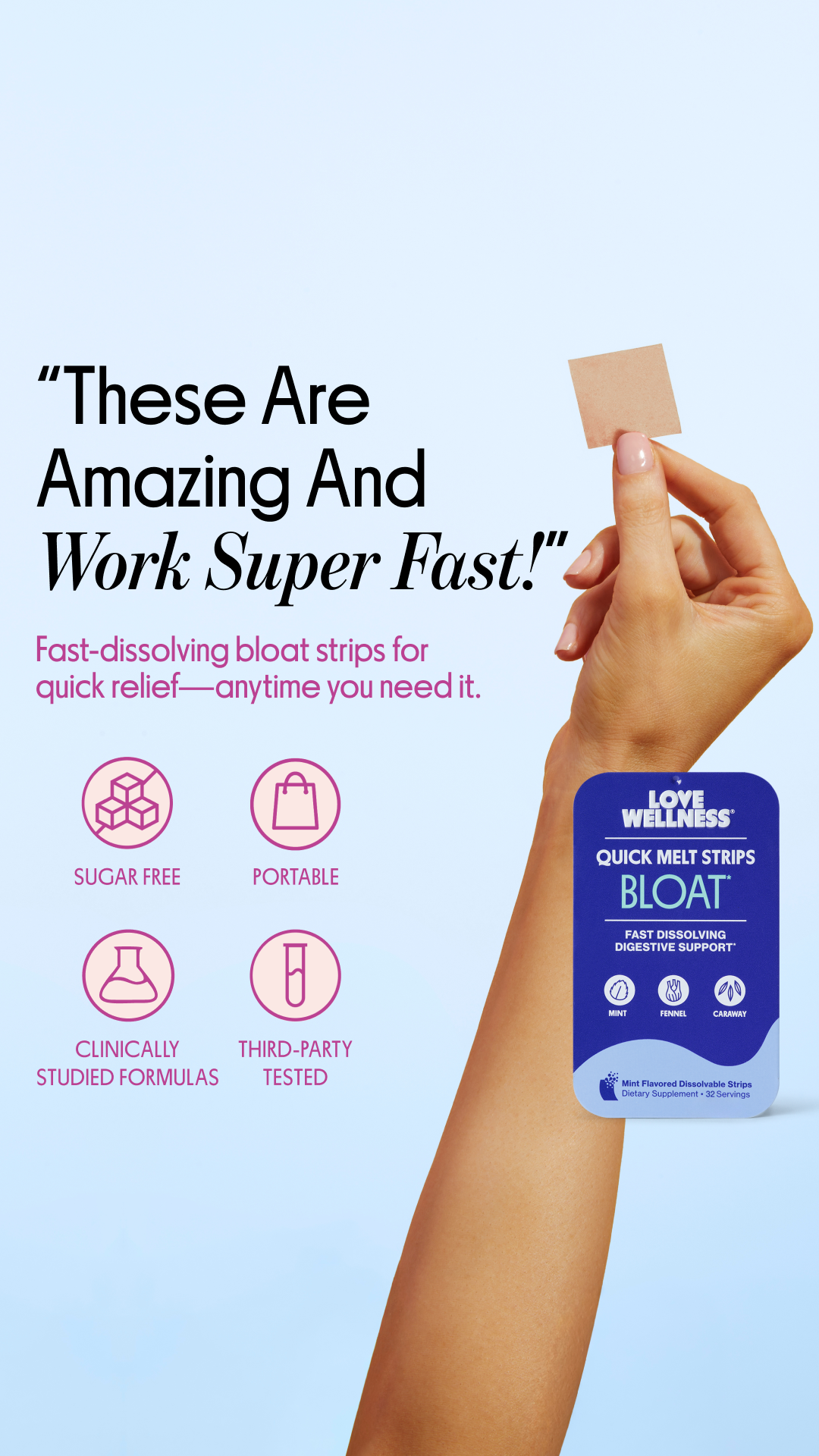 Love Wellness Facebook ad